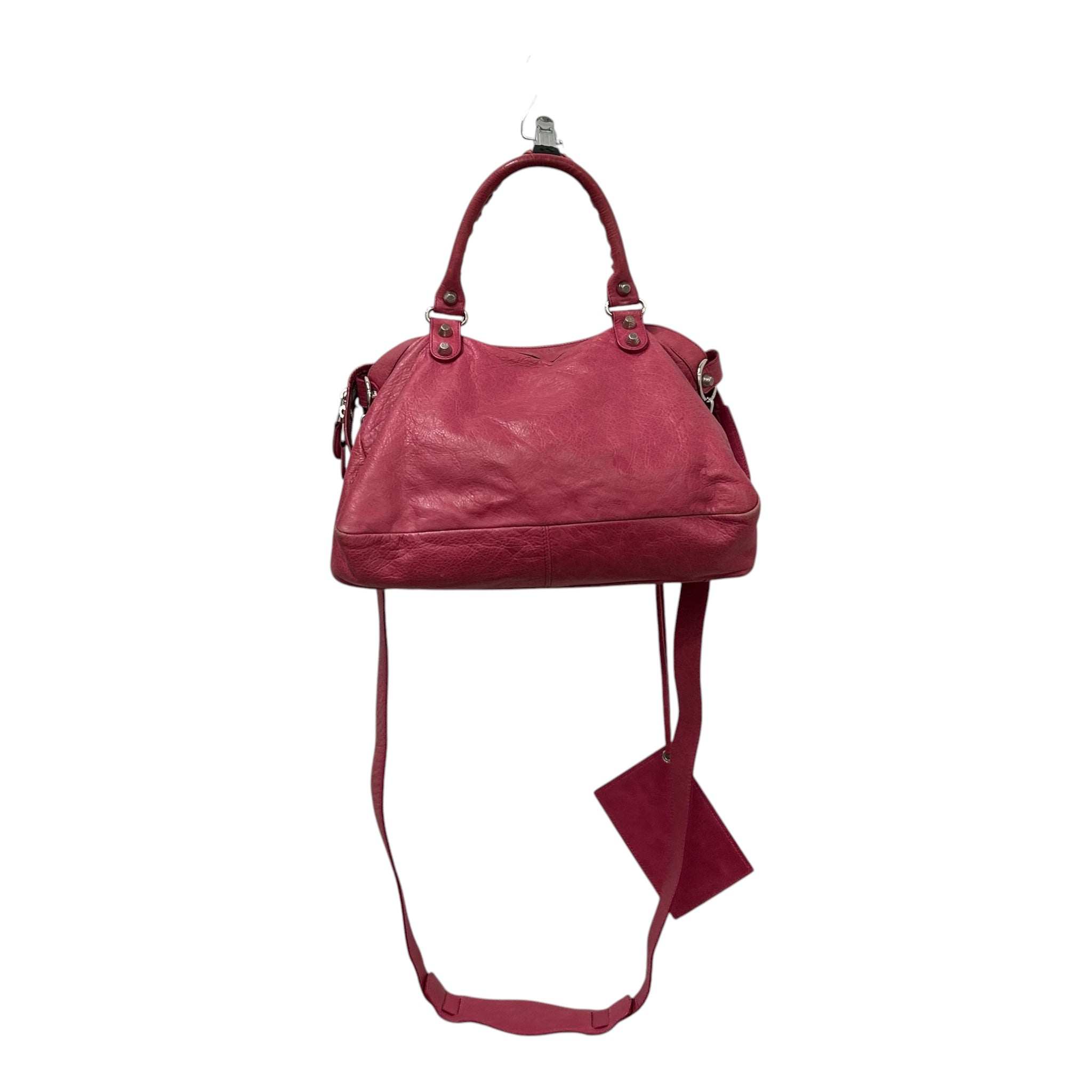 BALENCIAGA/Cross Body Bag/Leather/PNK/MOTOCROSS CITY view 2