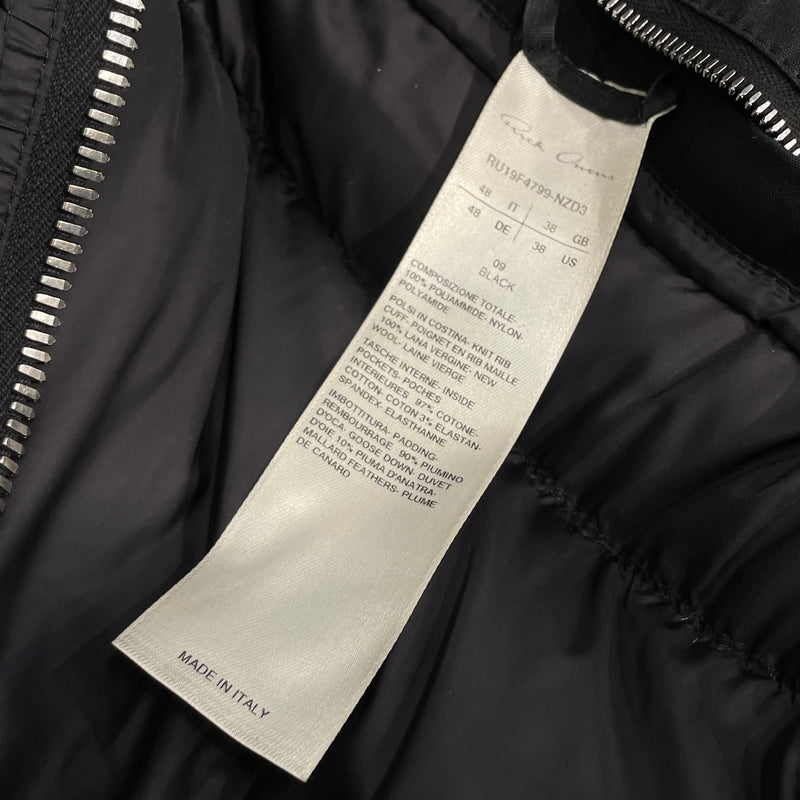 Rick Owens/FW’19 Larry Puffer Coat/38