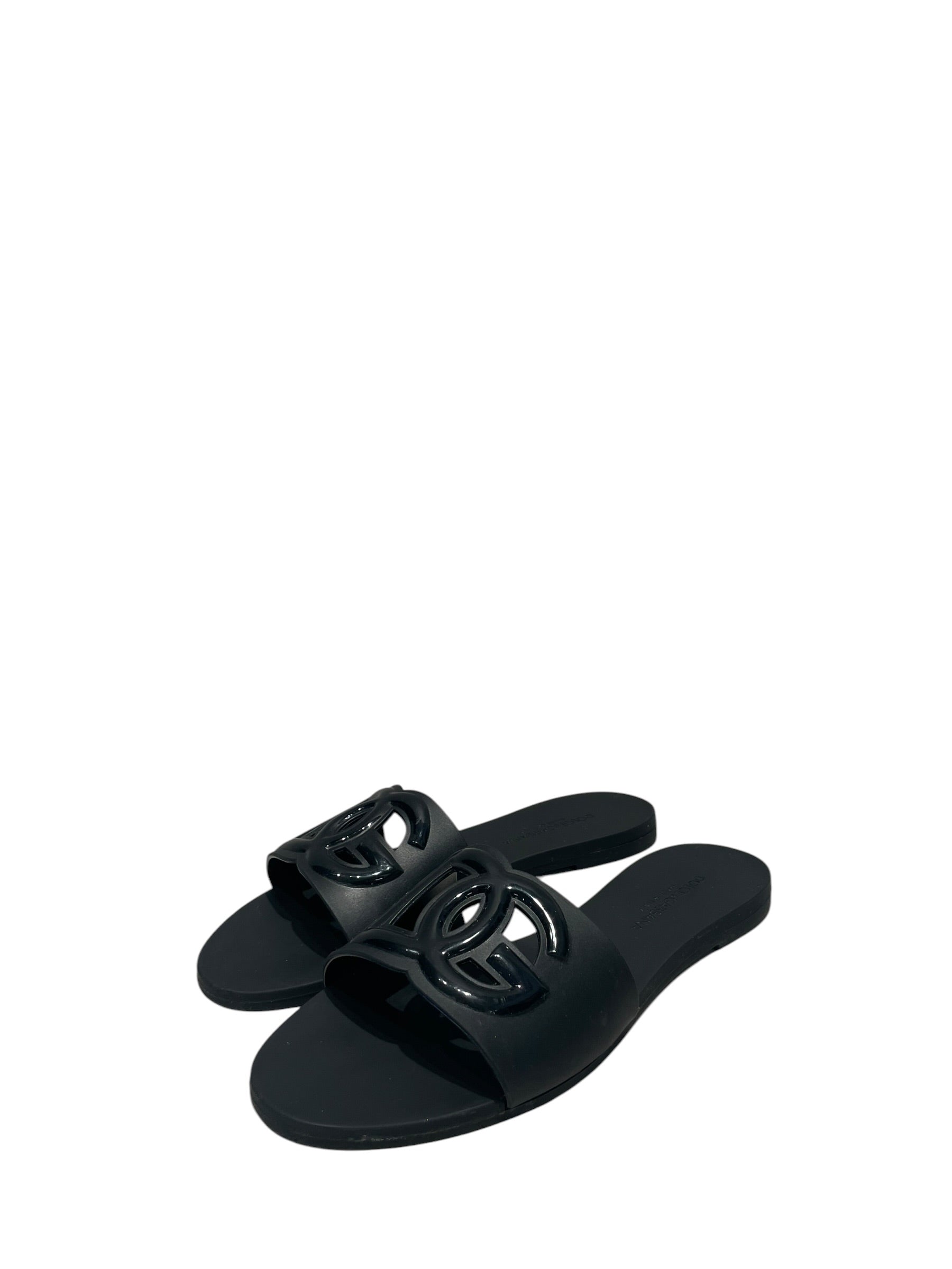 DOLCE&GABBANA/Sandals/EU 39/BLK/ view 2