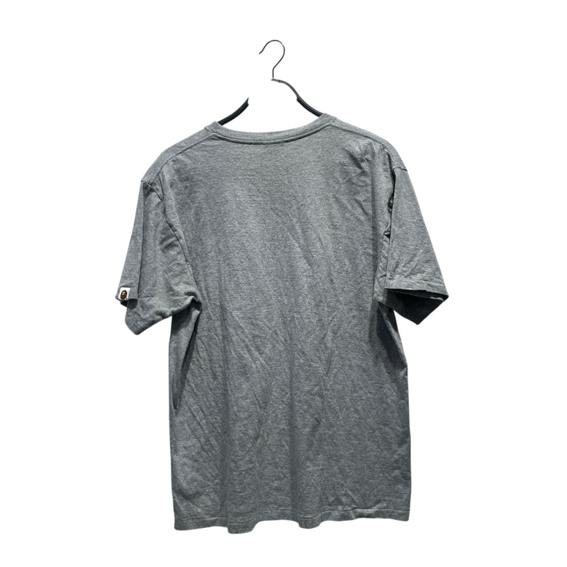 A BATHING APE/T-Shirt/XL/Cotton/SLV/Camouflage/CAMO FACE TEE