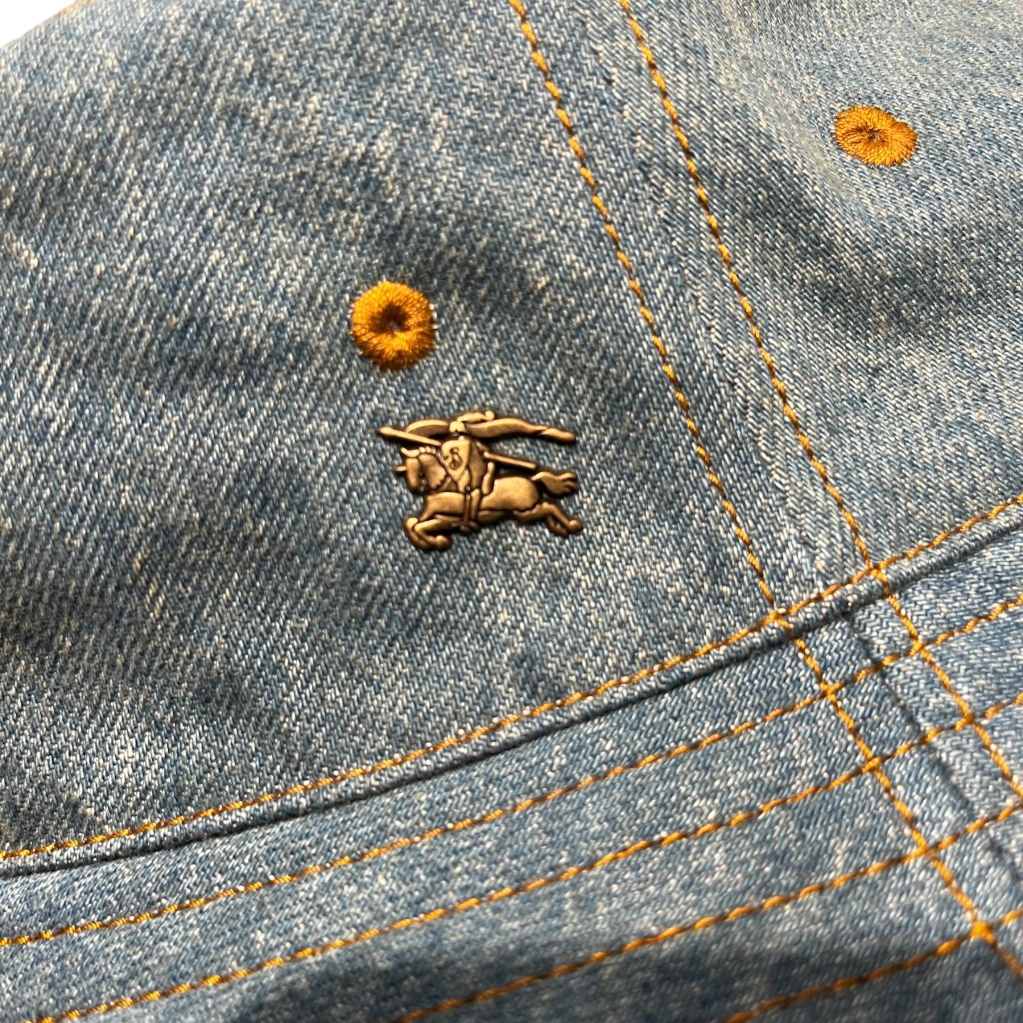 BURBERRY/Bucket Hat/OS/Denim/IDG/M's/ view 5