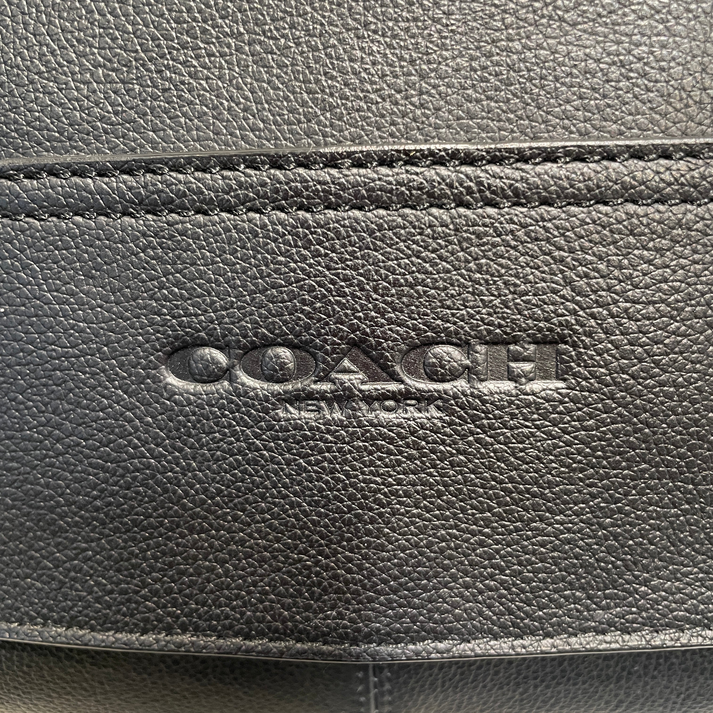 COACH/Cross Body Bag/Leather/BLK/Houston Smooth Calf Messenger view 5