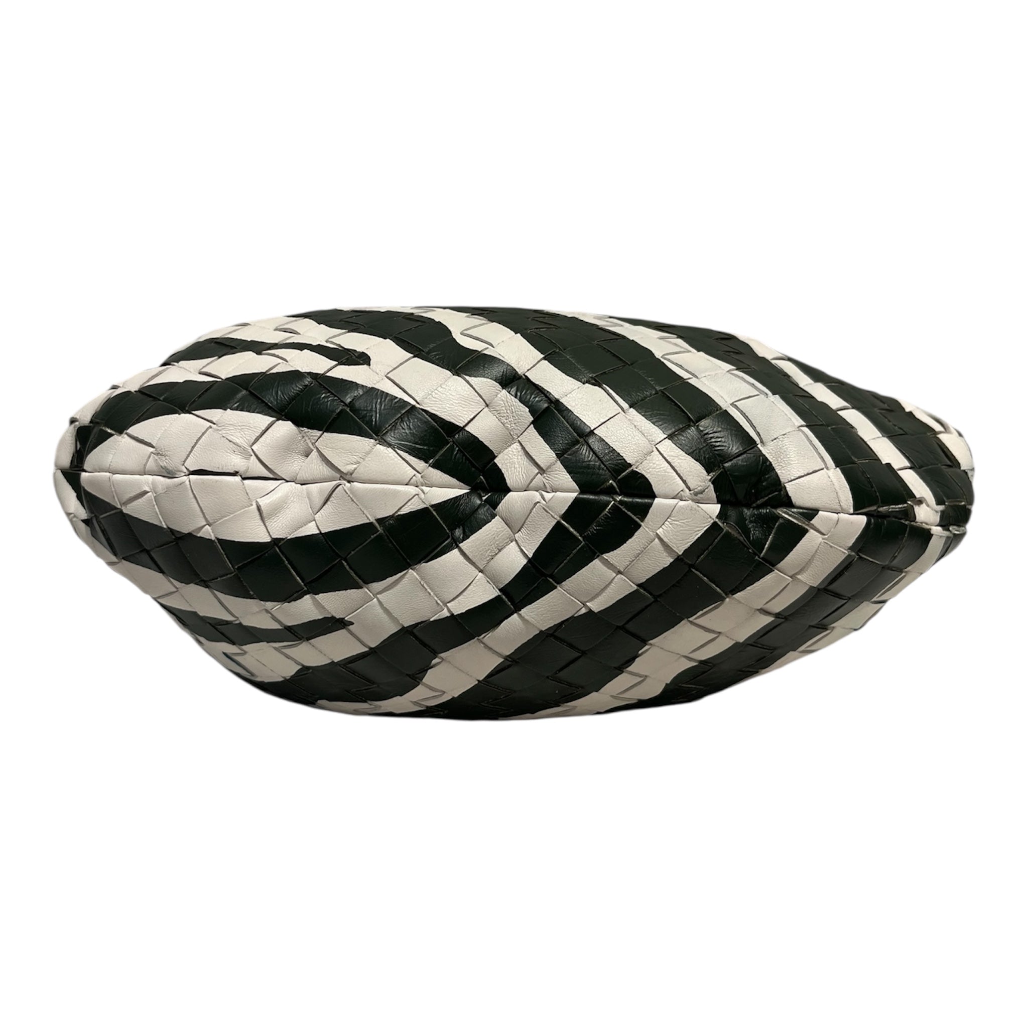 BOTTEGA VENETA/Hand Bag/Animal Pattern/Leather/GRN/BOTTEGA VENETA ZEBRA HANDBAG view 3