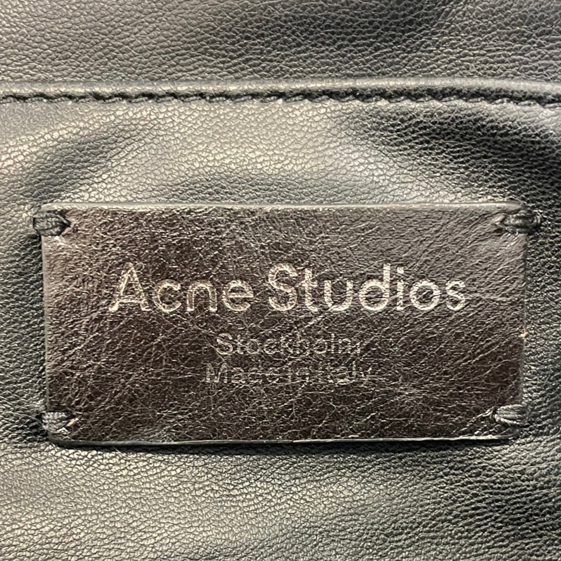 Acne Studios/Hand Bag/Leather/BLK/bow/multipocket view 3