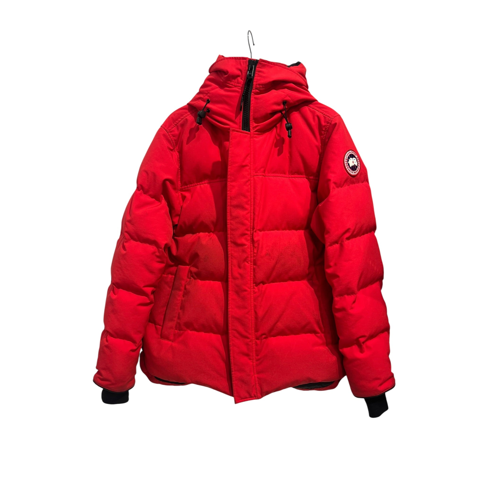 CANADA GOOSE/Puffer Coat/L/Nylon/RED/Single Breasted/ view 1