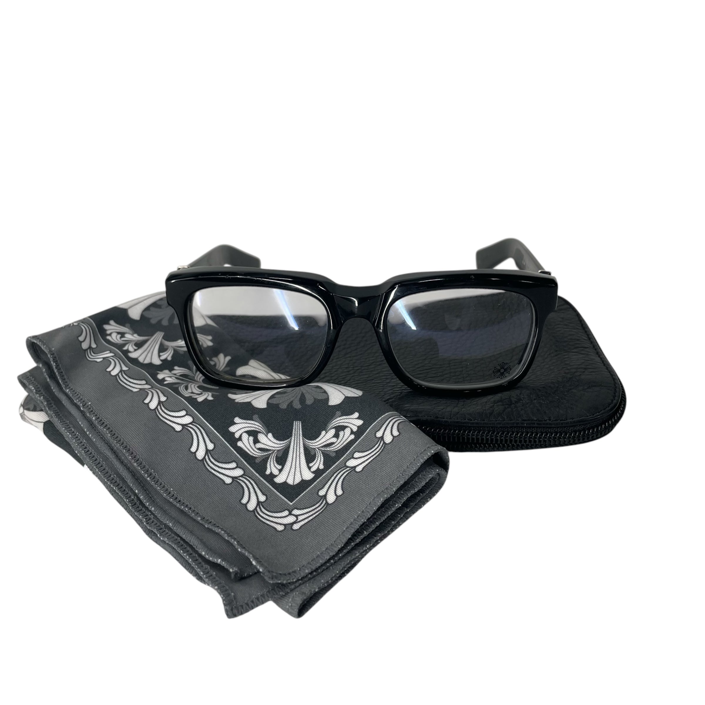 CHROME HEARTS/Glasses/Plastic/BLK/M's/SEE YOU IN TEA/BK5320143 view 1