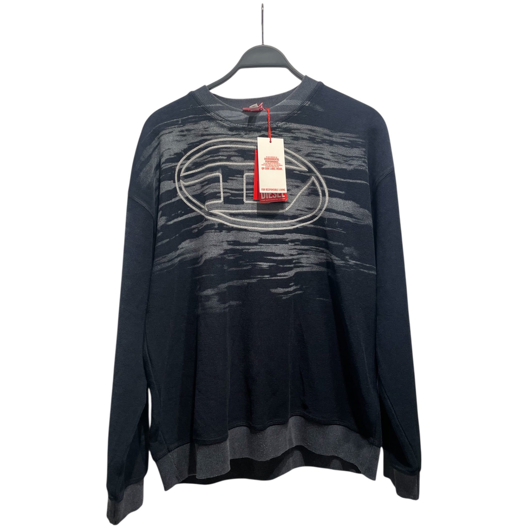 DIESEL/Sweatshirt/M/Cotton/NVY/ view 1