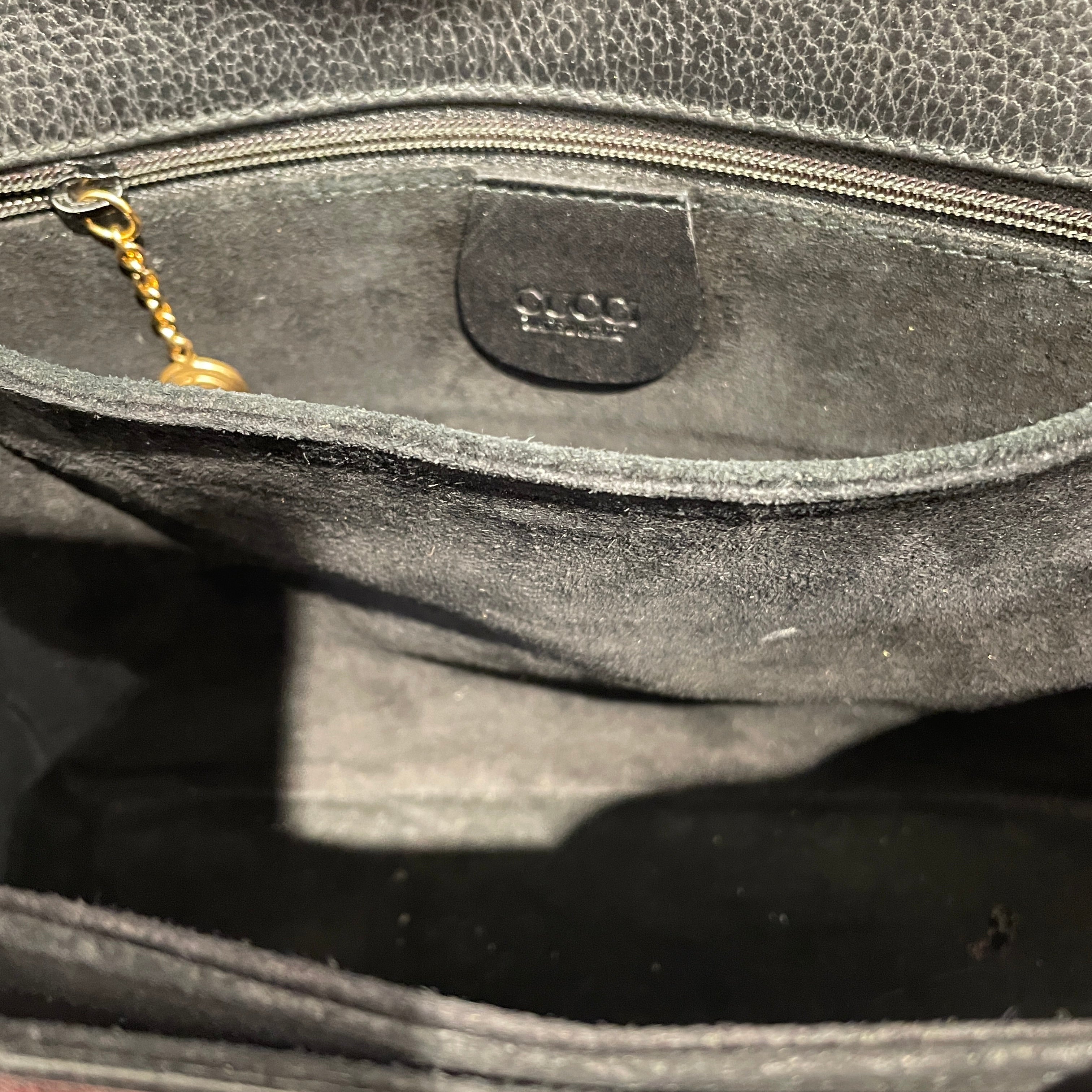 GUCCI/Cross Body Bag/Leather/BLK/001-14-0712 view 4
