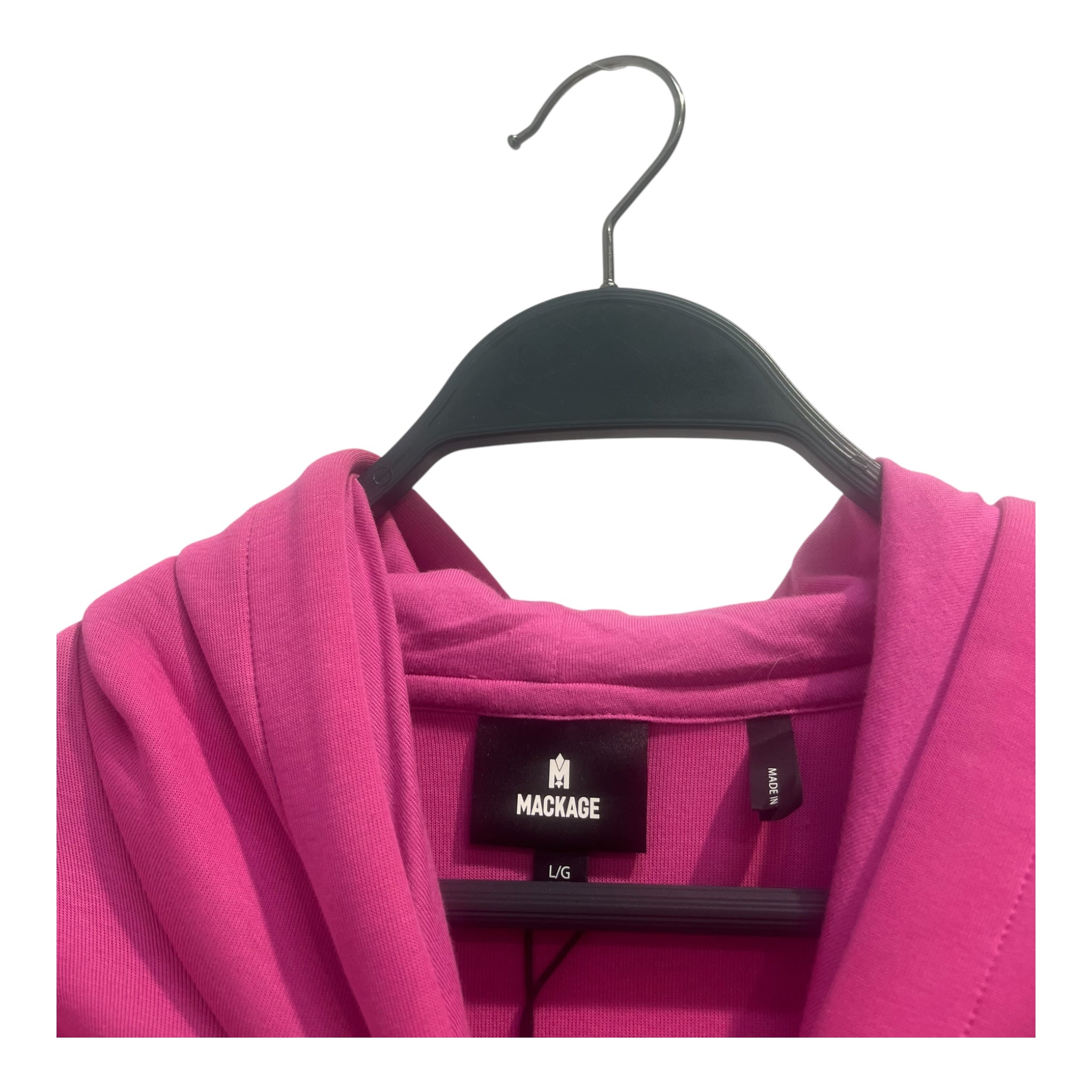 MACKAGE/Hoodie/L/Cotton/PNK/PINK KRYSTIANA HOODIE view 3