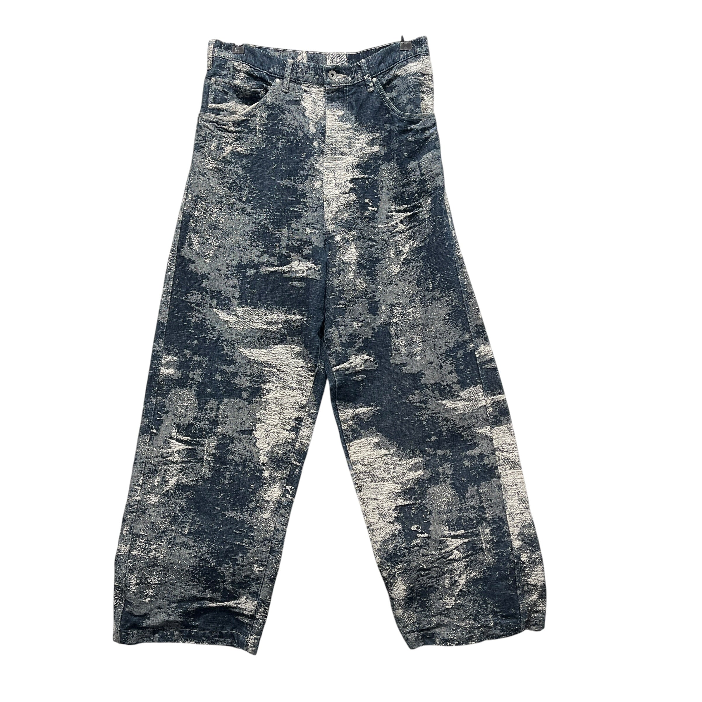 TAAKK/Pants/34/Denim/BLU/patchwork darning view 1
