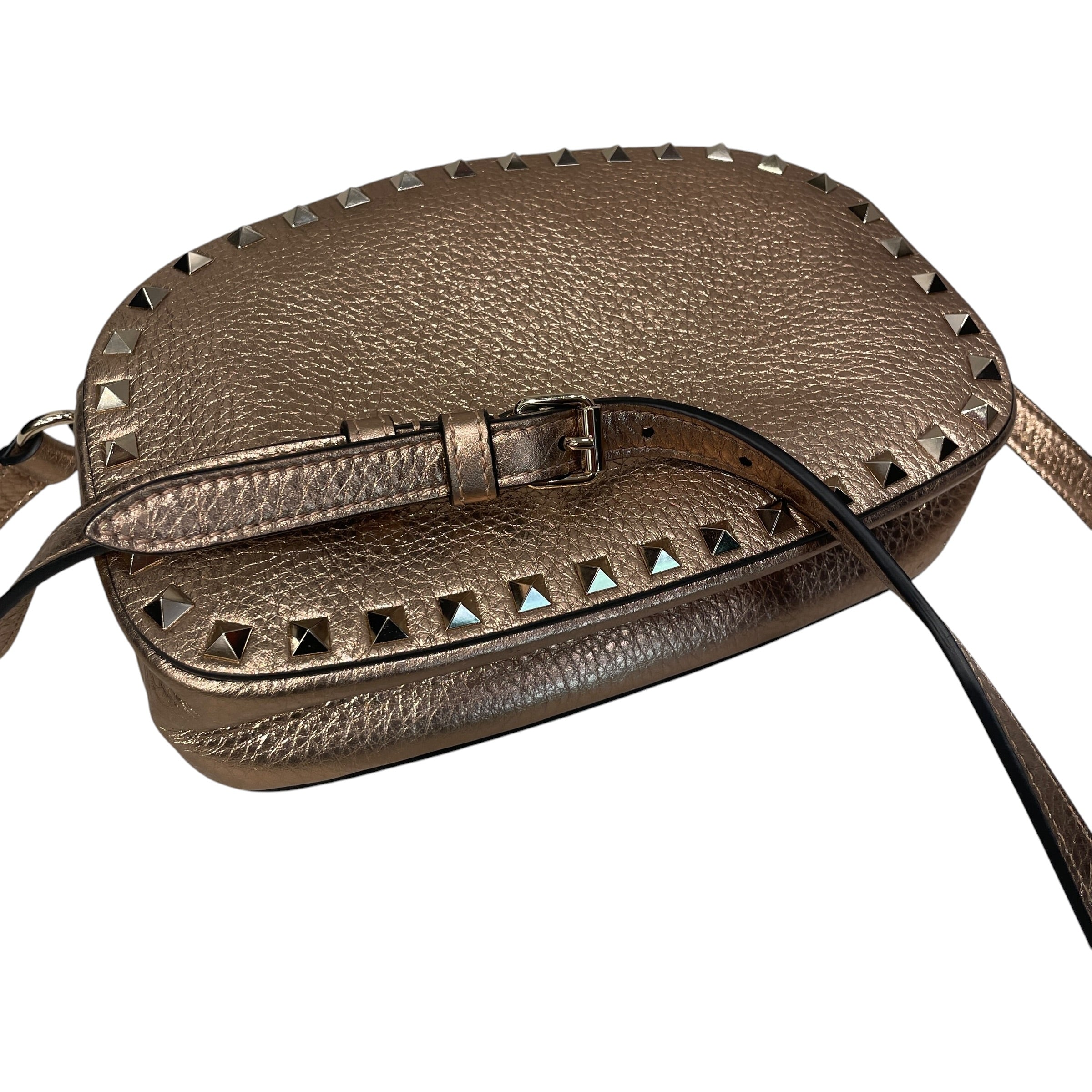 VALENTINO/Cross Body Bag/Leather/GLD/ROSE GOLD STUDDED view 5