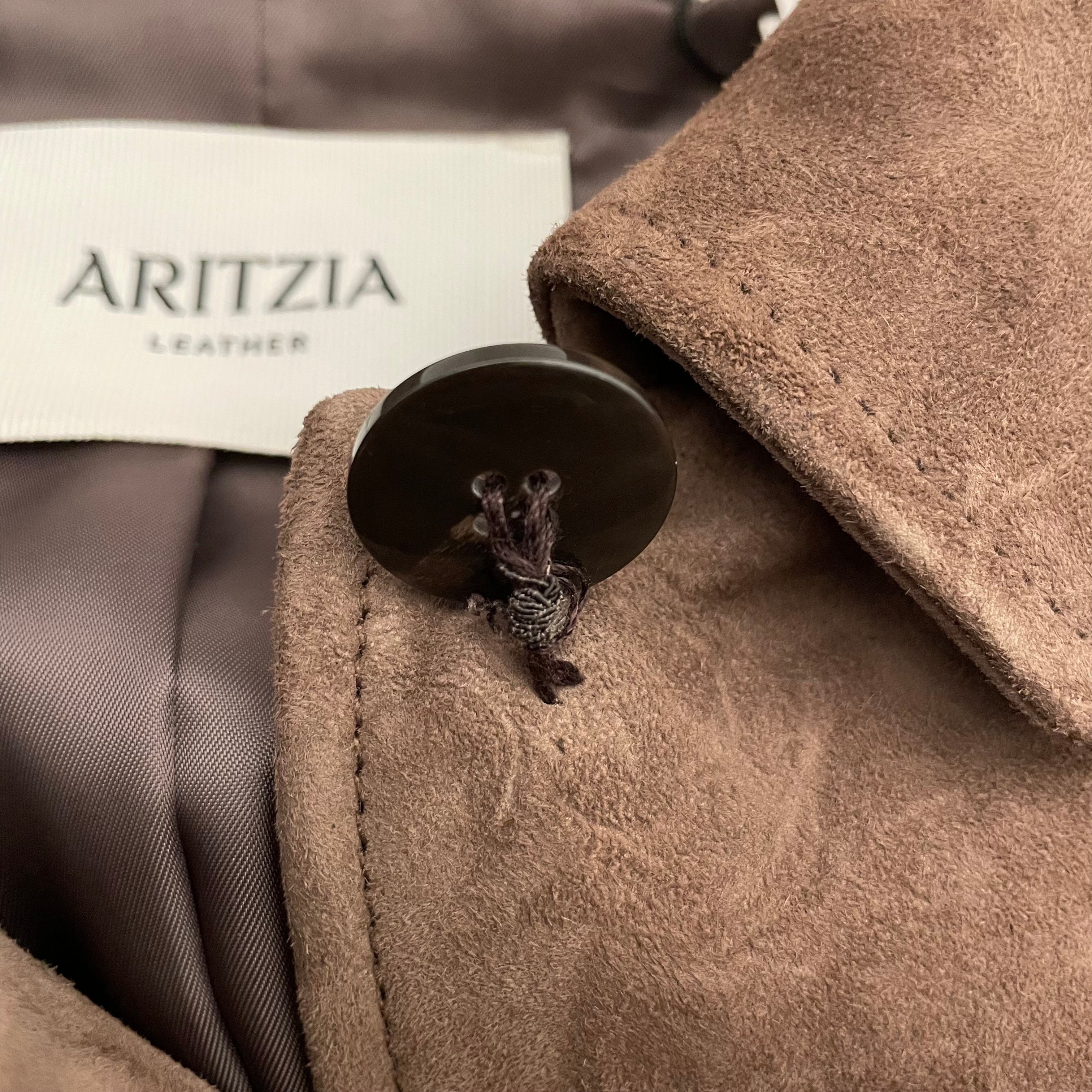 ARITZIA/Jacket/M/Suede/BRW/ARITZIA Suede Dark Chocolate view 6