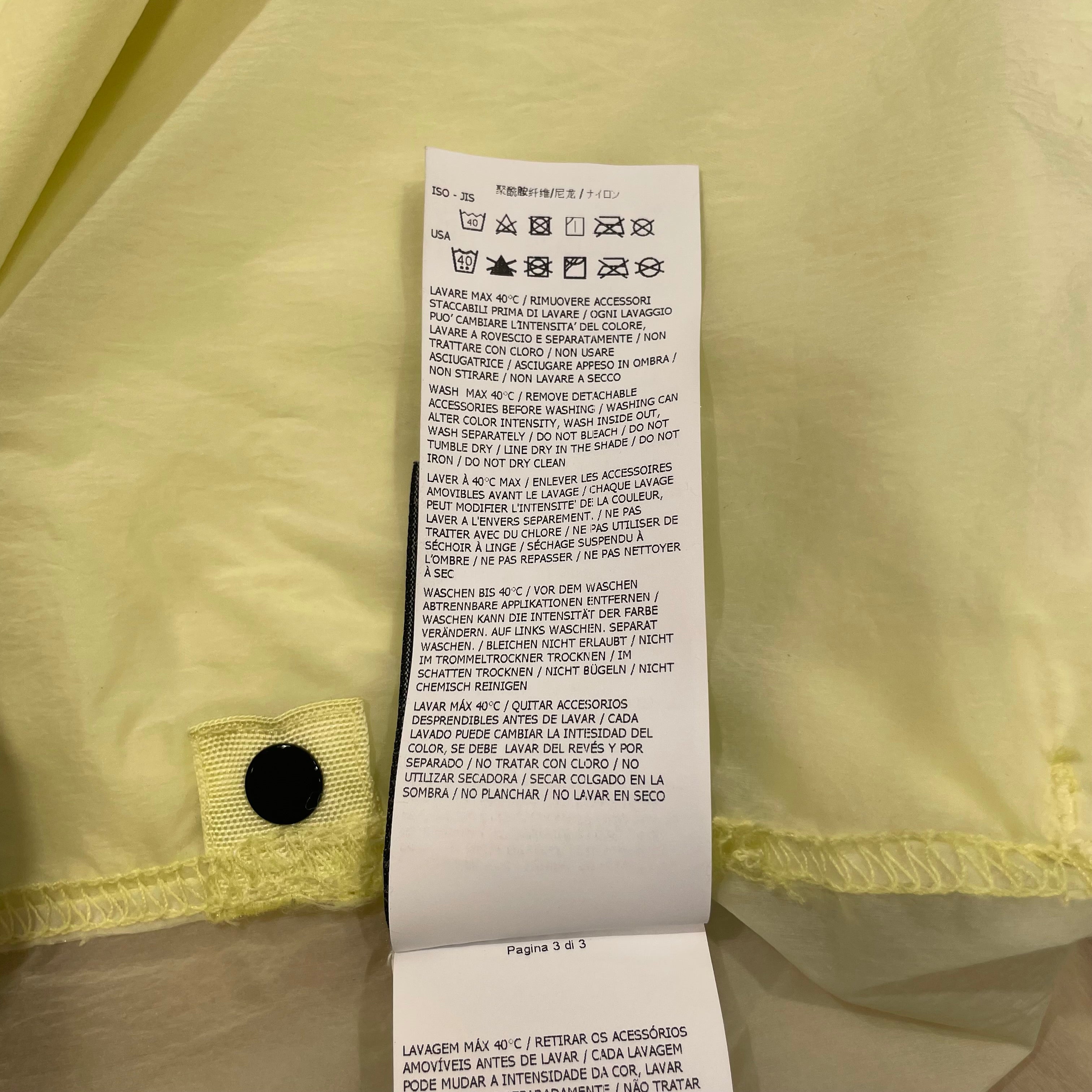 STONE ISLAND/Windbreaker/XXL/YEL/ view 4