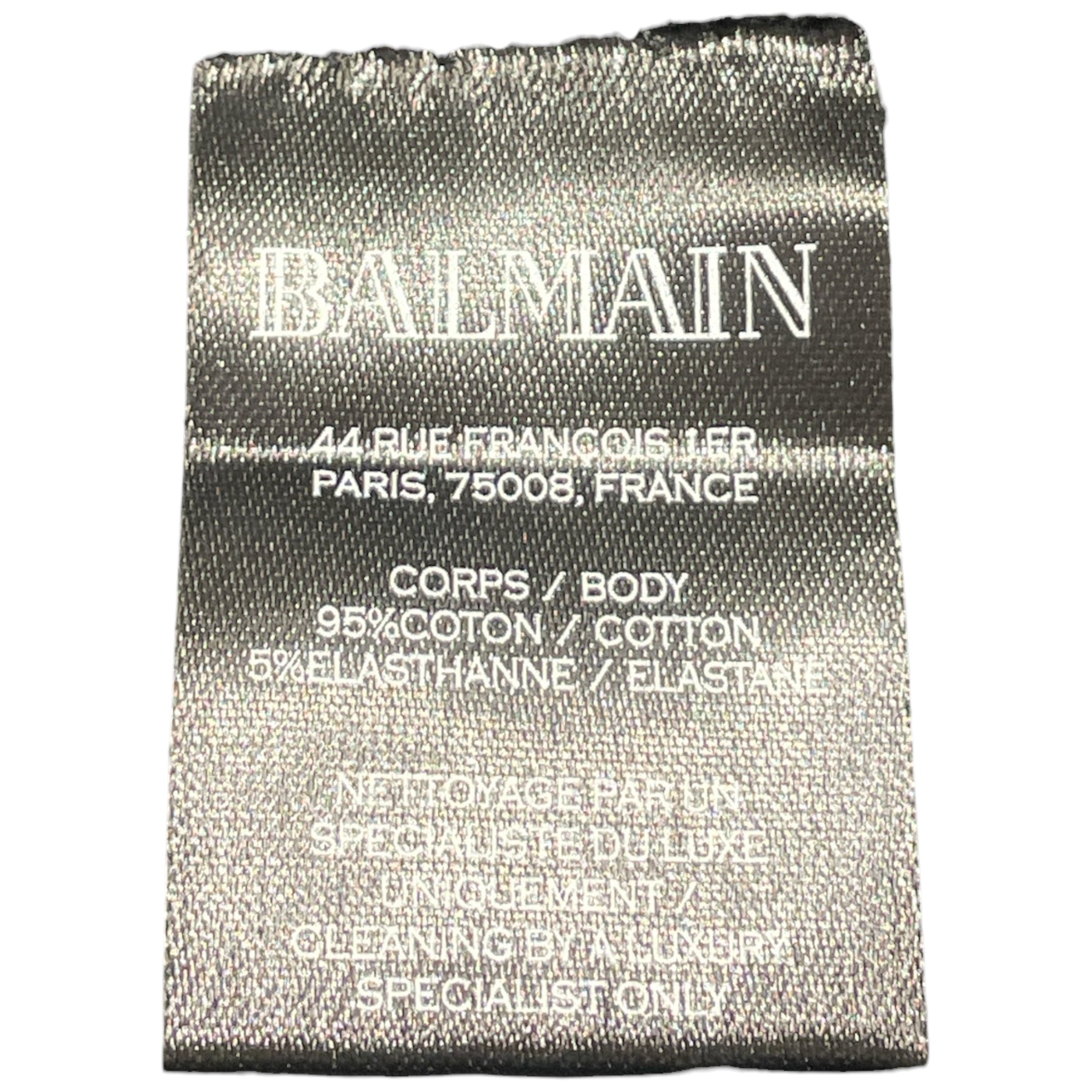 BALMAIN/Jacket/XL/Cotton/BLK/Graphic/ view 4