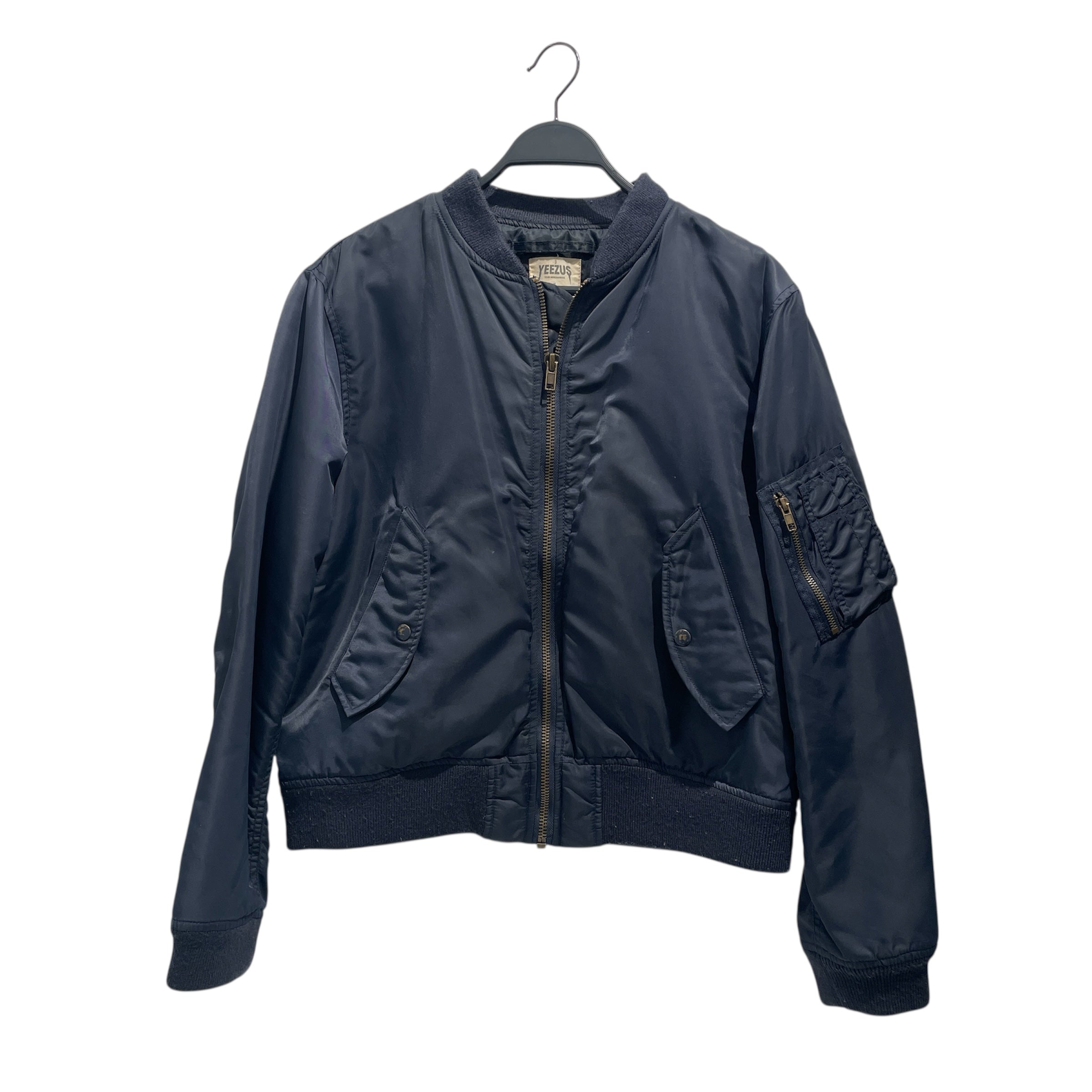 Yeezus/Flight Jkt/M/Nylon/NVY/ view 1