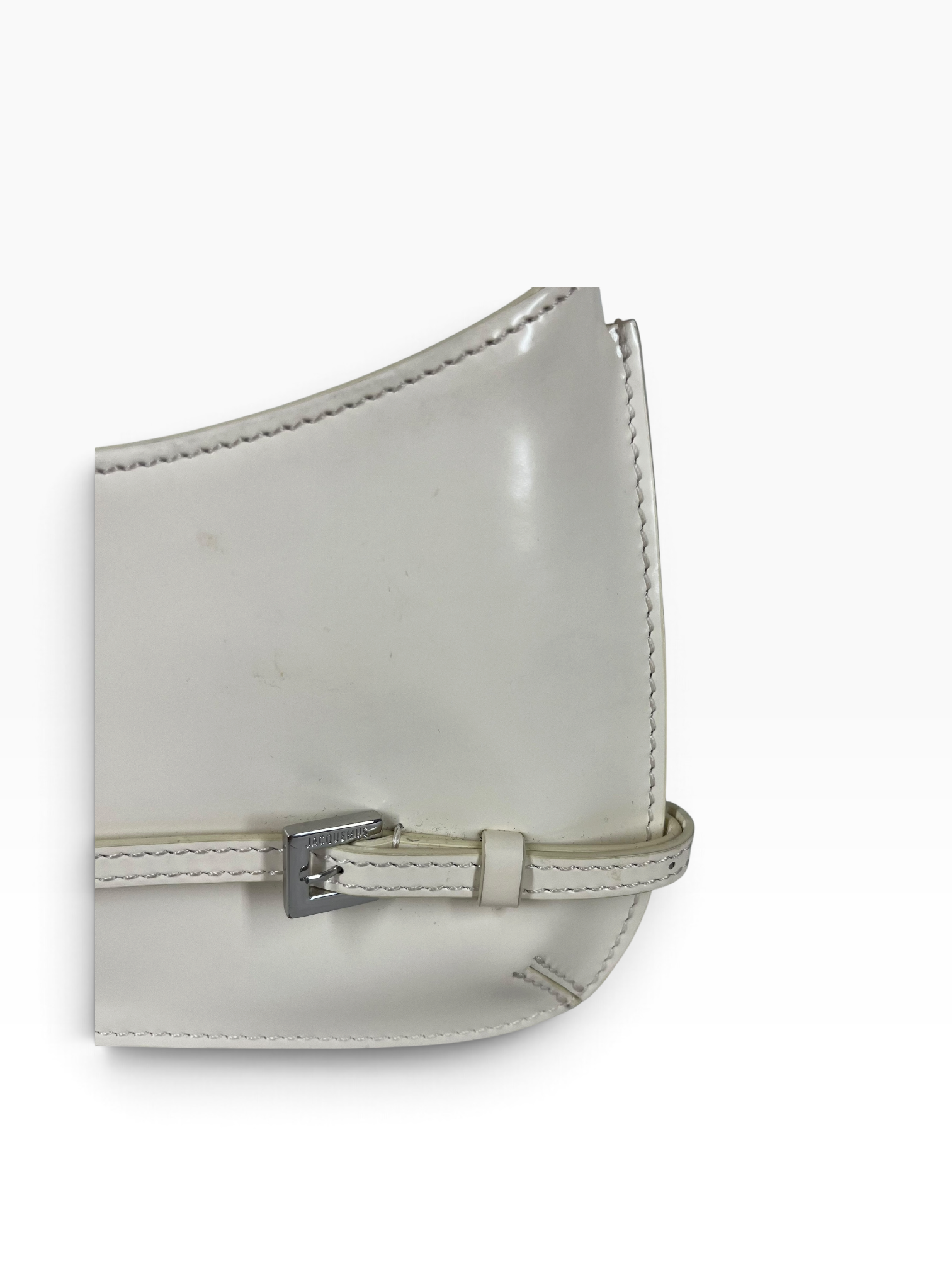 JACQUEMUS/Hand Bag/Leather/CRM/Le Bisou Leather Handbag view 6