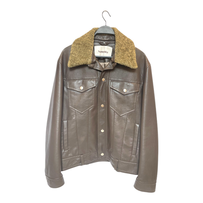 nanushka/Leather Jkt/M/Leather/BRW/