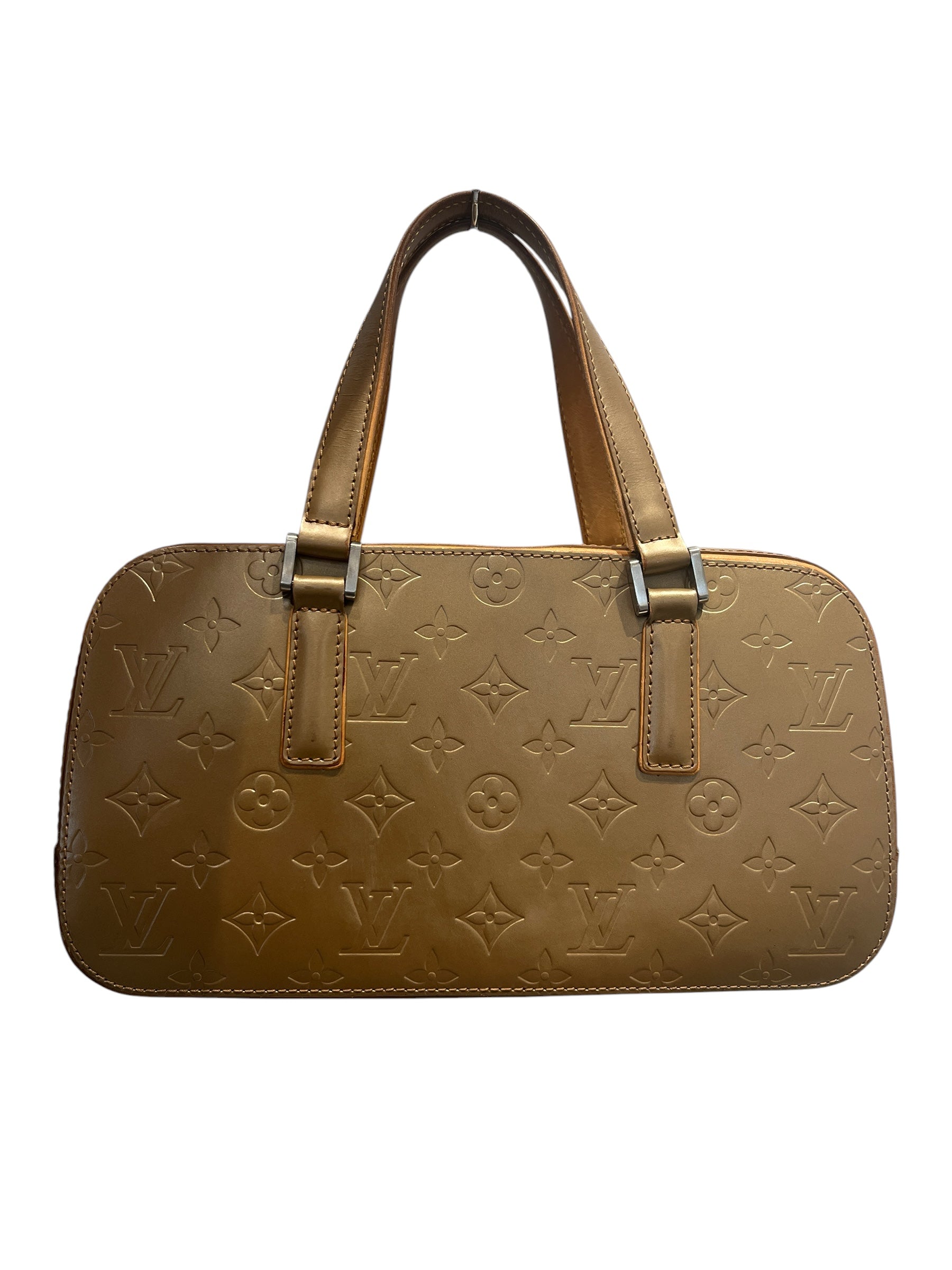 LOUIS VUITTON/Hand Bag/Leather/BEG/LVMONOGRAMSHELTON view 1