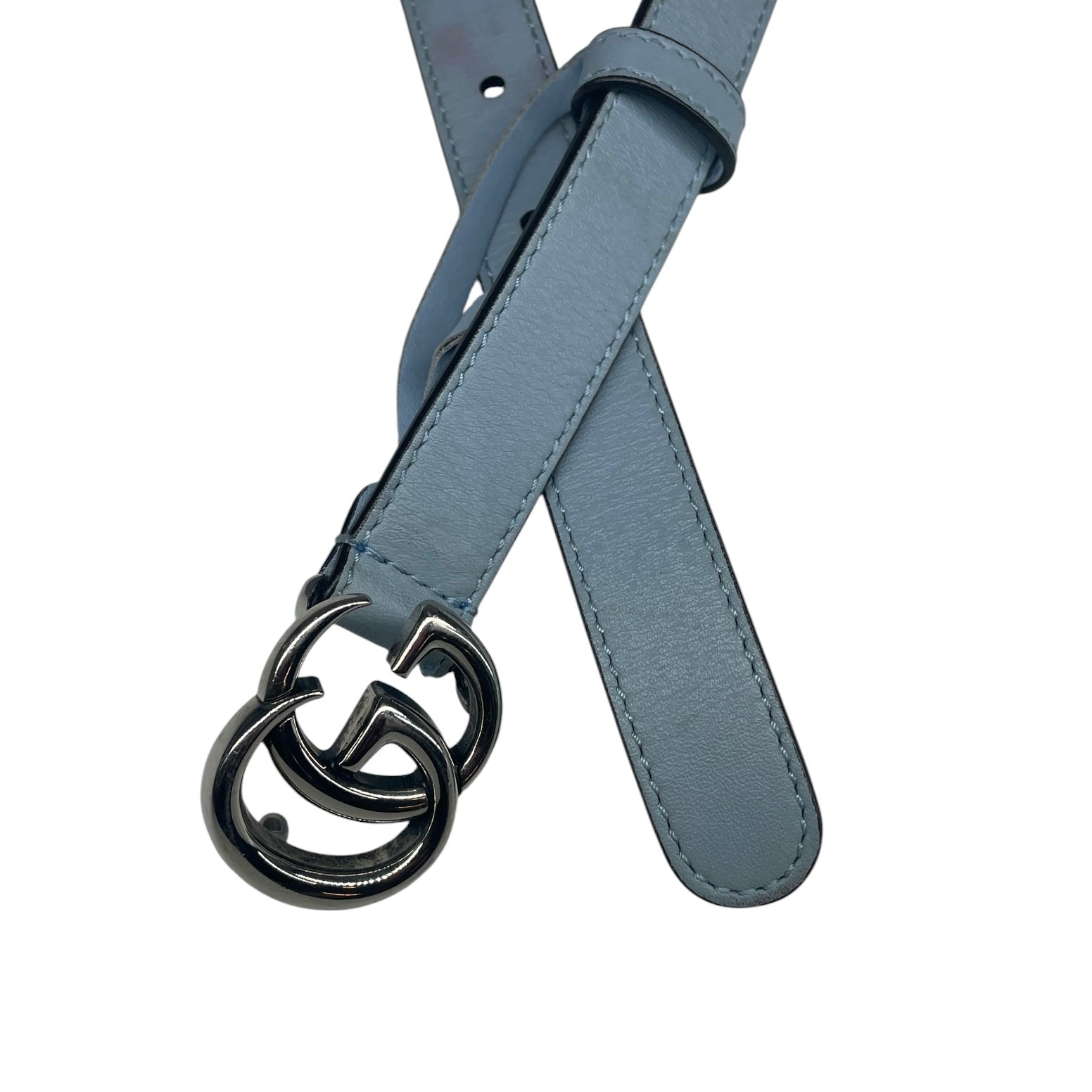 GUCCI/Belt/Cotton/BLU/mormont thin belt view 2