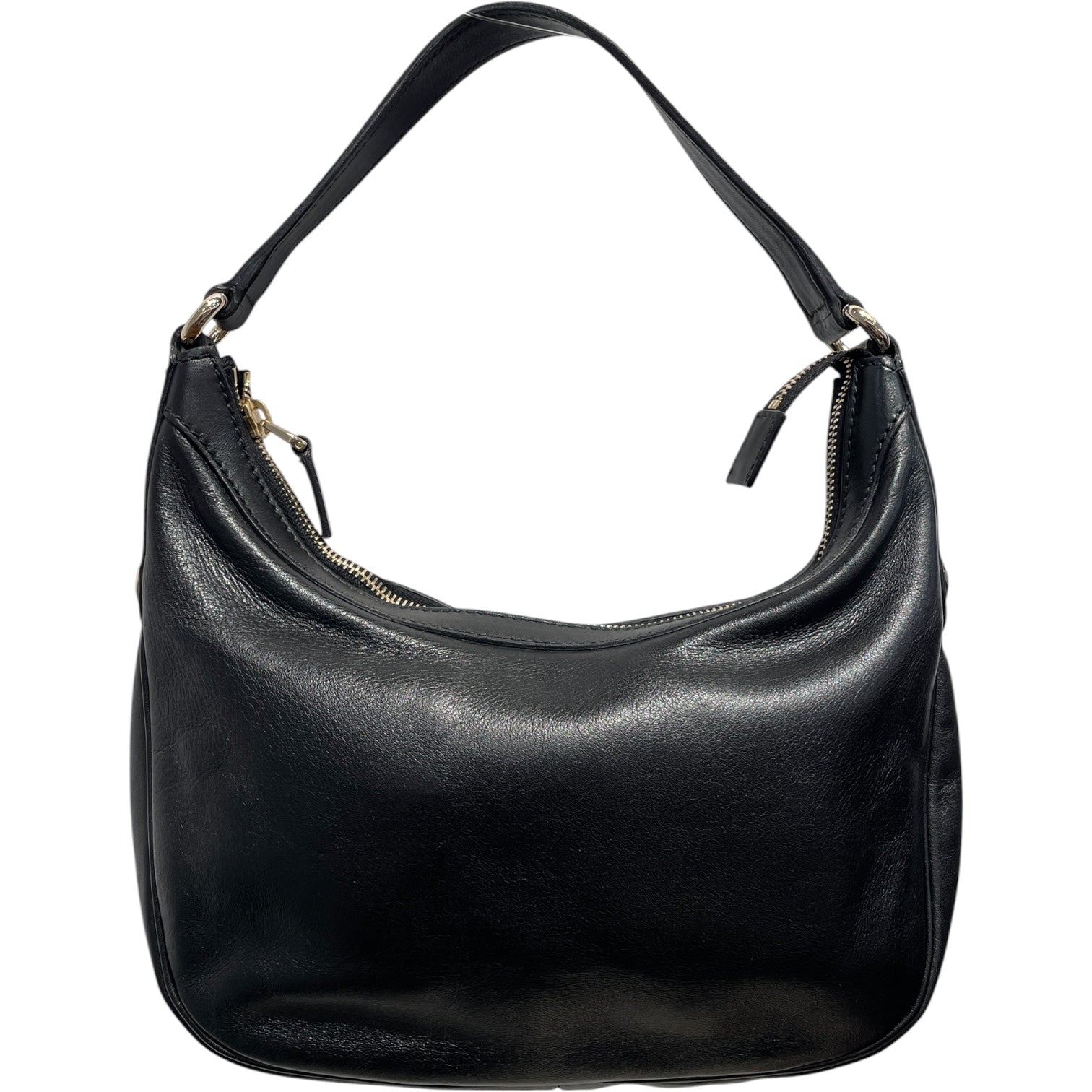 GUCCI/Hand Bag/Leather/BLK/Charmy Hobo Shoulder Bag view 1