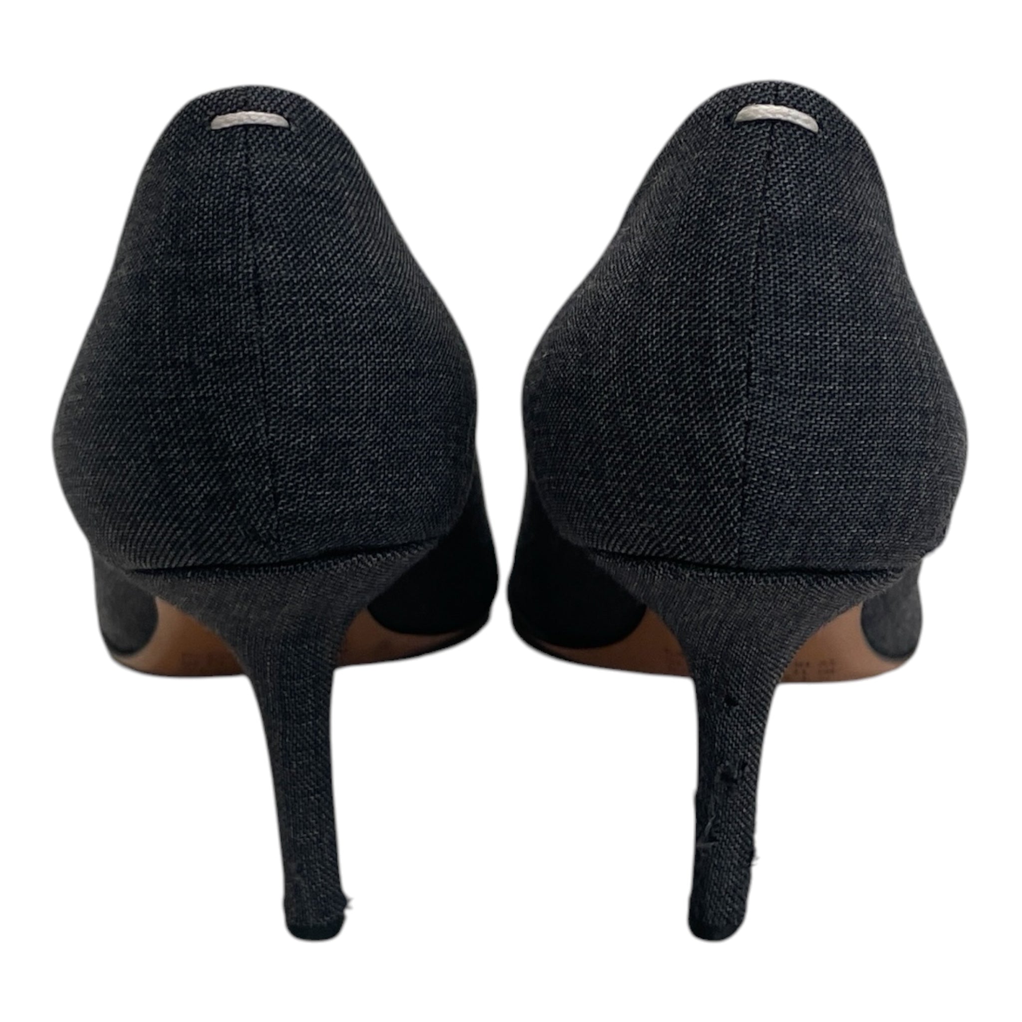 Maison Margiela/Heels/EU 39/Wool/GRY/POINTED TOE CLOTH view 3