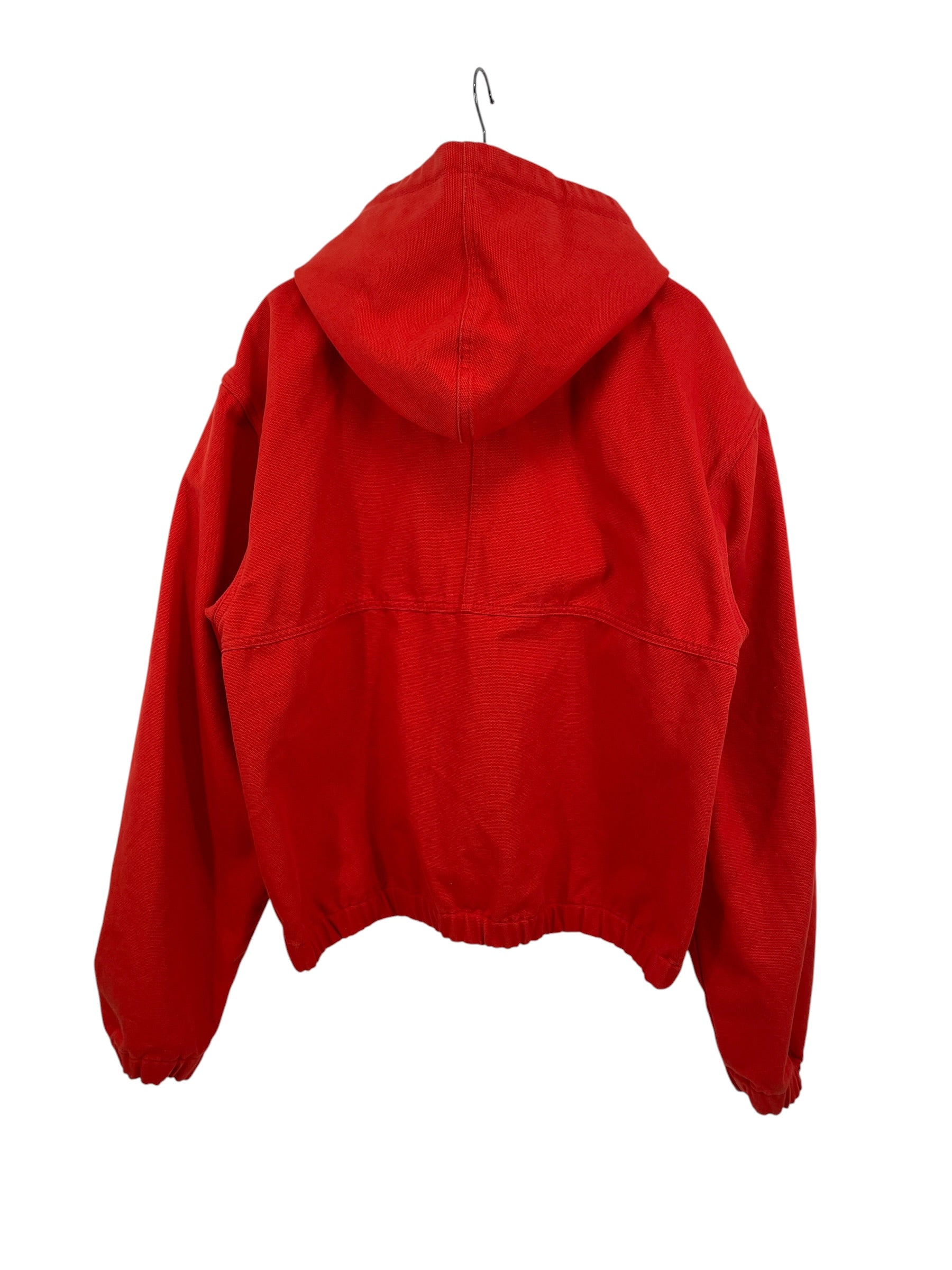 STUSSY/Jacket/XXL/Cotton/RED/WORK JACKET UNLINED CANVAS view 4