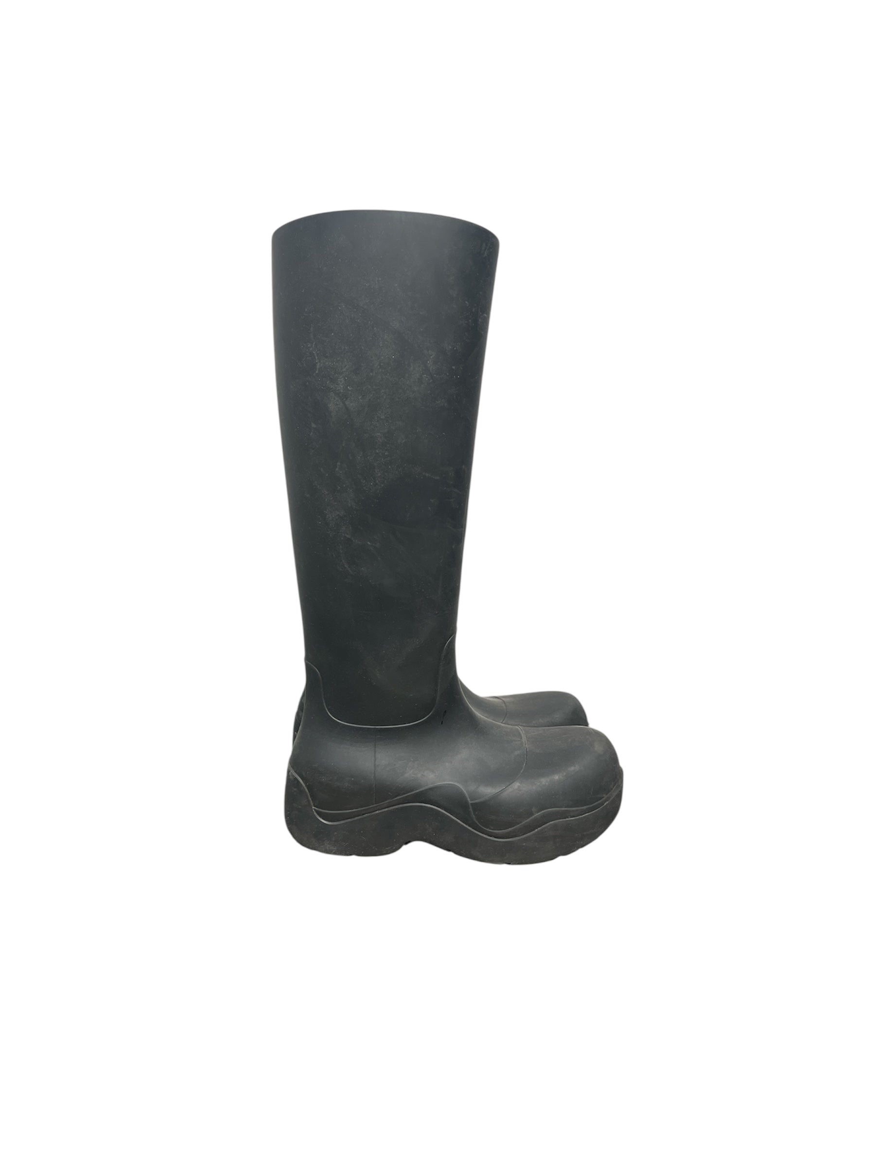 BOTTEGA VENETA/Rain Boots/EU 36/BLK/TALL RAIN BOOTS view 2