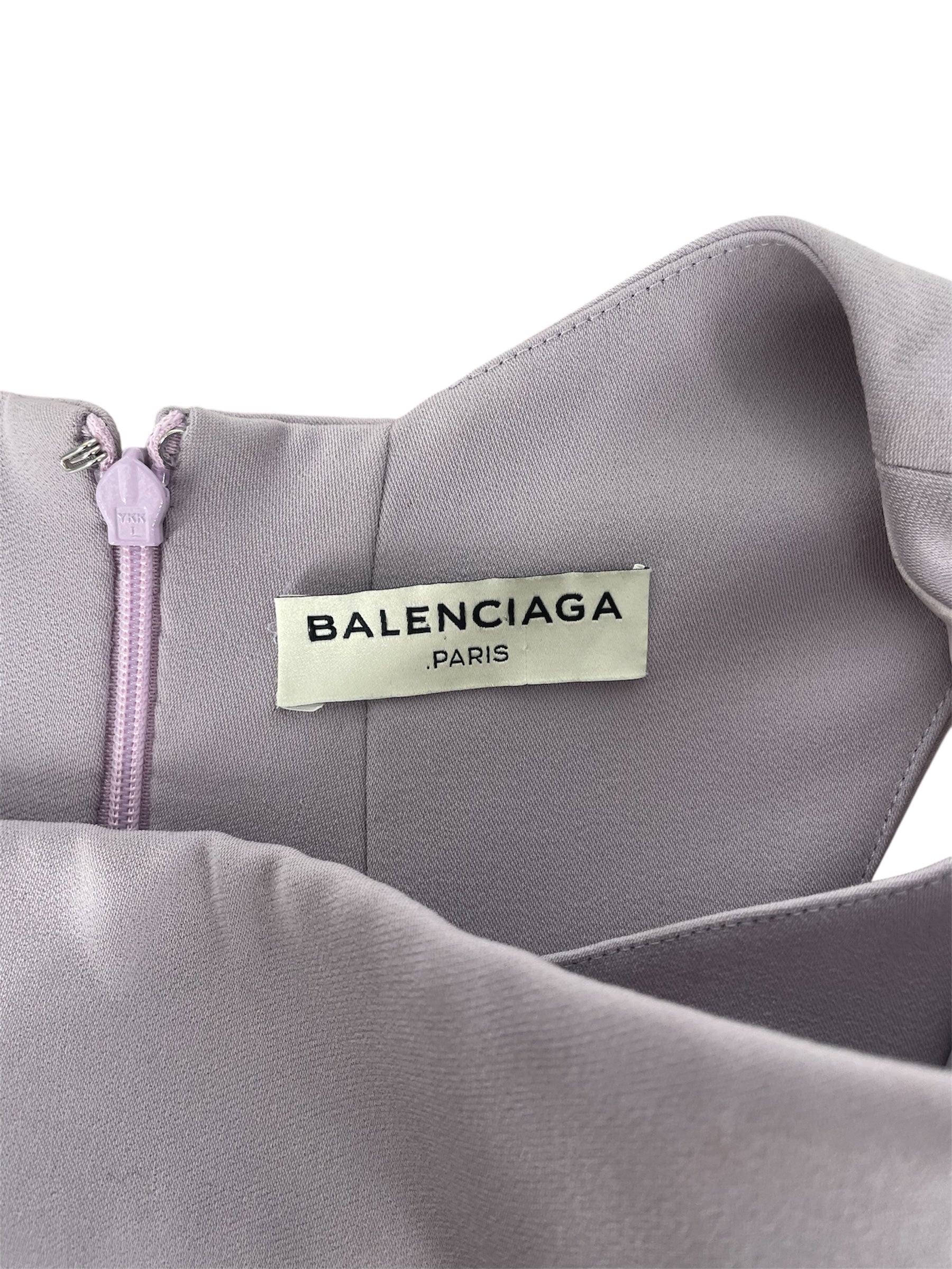 BALENCIAGA/Camisole Dress/00/PNK/Midi Length/DOUBLE LAYERED CAMI DRESS view 3