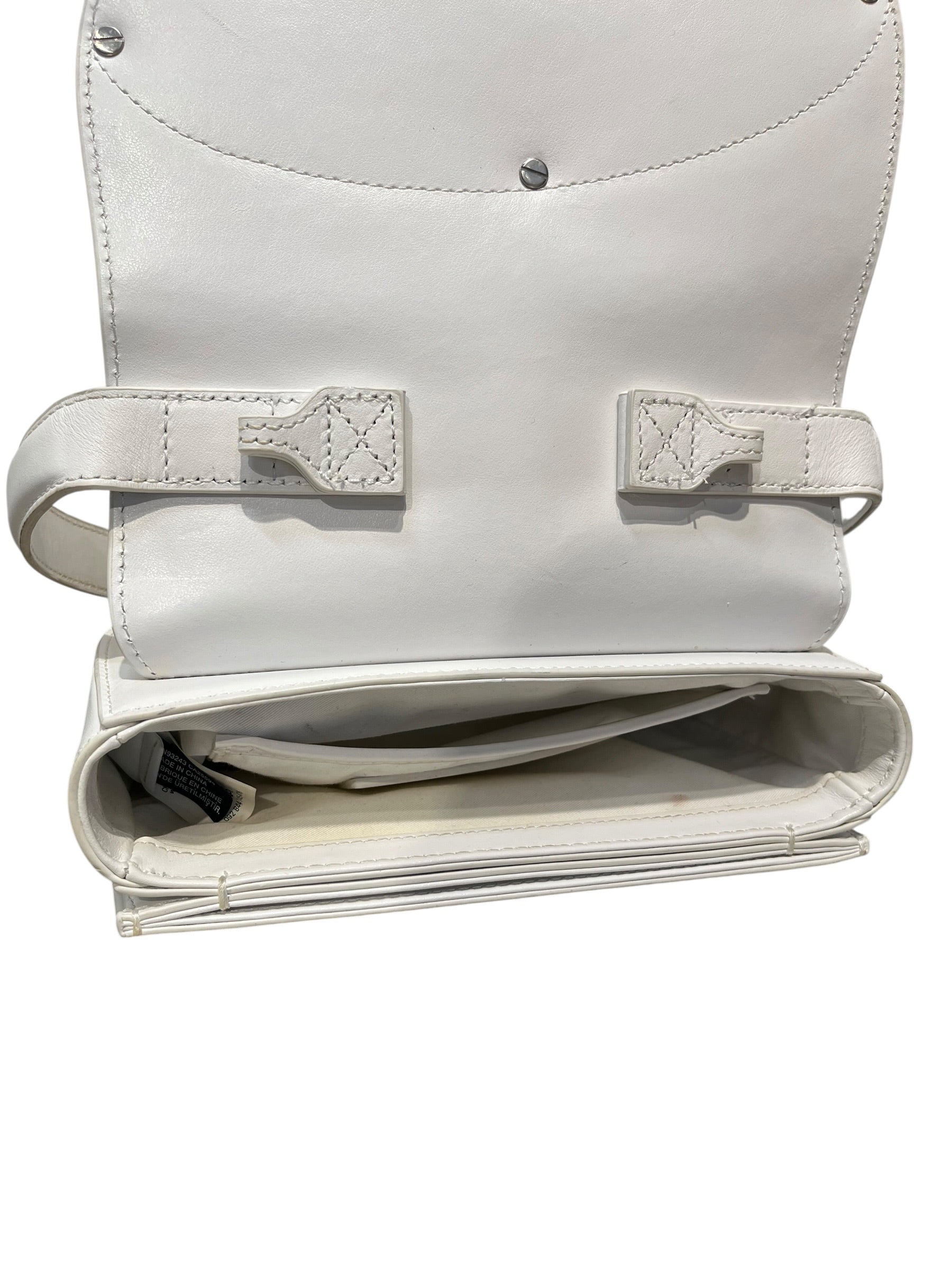DIESEL/Bag/Leather/WHT/MAIN DIESEL LOGO view 6