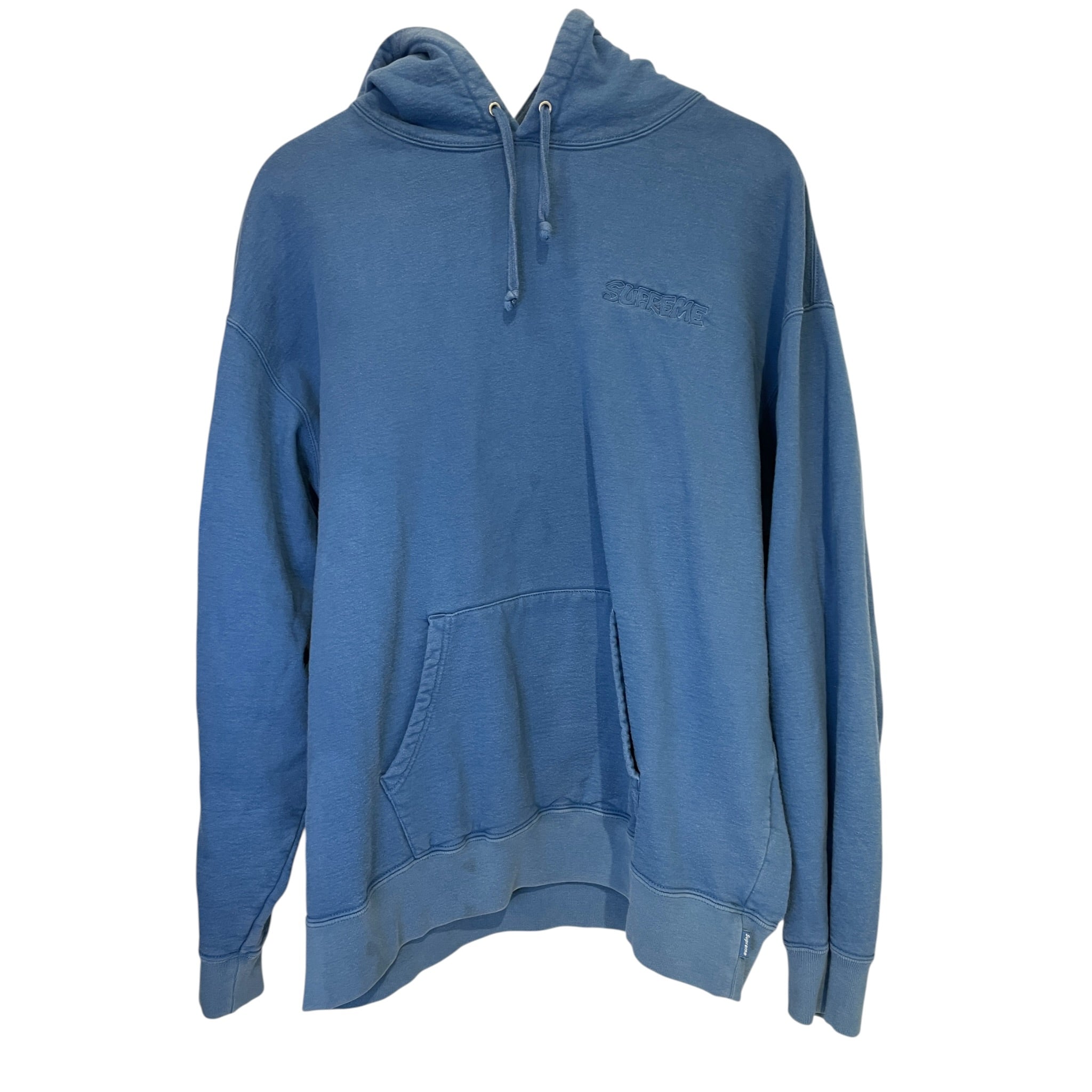 Supreme/Hoodie/L/Cotton/BLU/SMURFS view 1