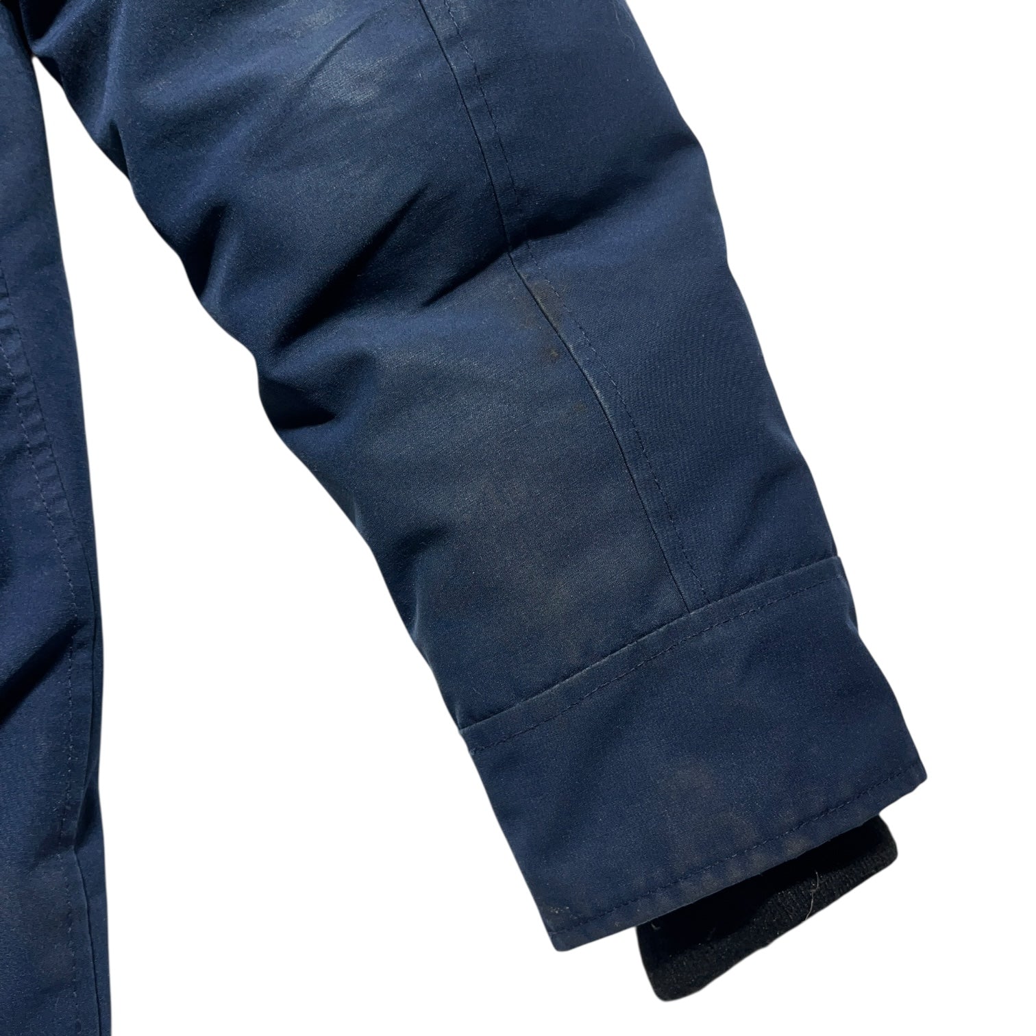 CANADA GOOSE/Coat/S/Cotton/NVY/FUR HOOD DETAIL view 9