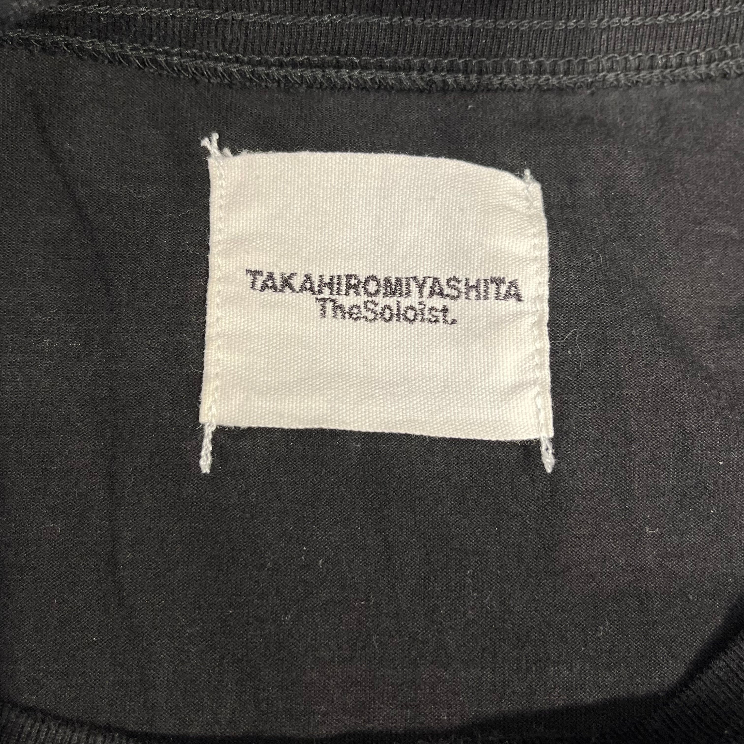 TAKAHIROMIYASHITA TheSoloist./LS T-Shirt/50/Cotton/BLK/All Over Print/Classic Crossover T shirt view 3