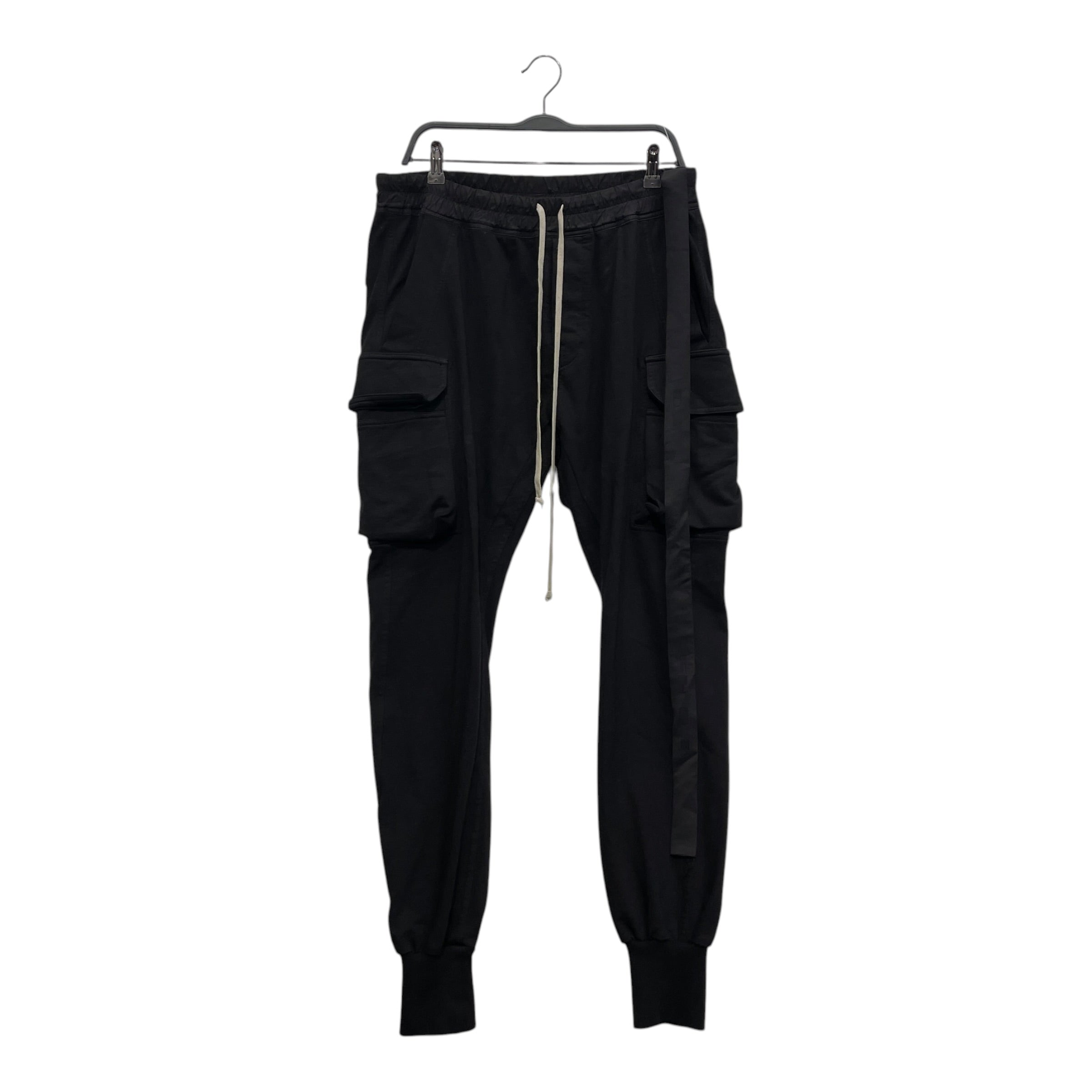 RICK OWENS DRKSHDW/Straight Pants/L/Cotton/BLK/CARGO SWEATS view 1