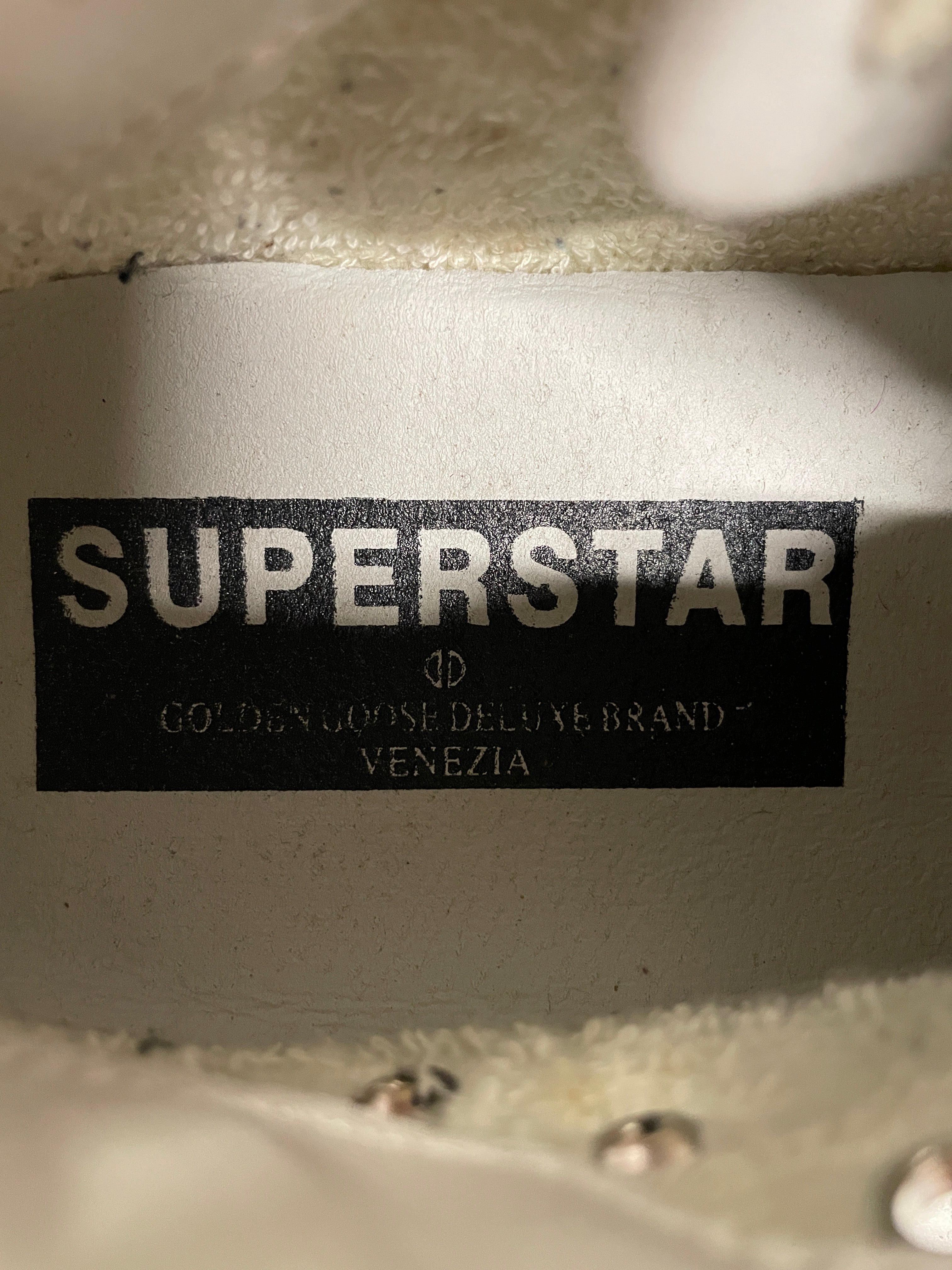 GOLDEN GOOSE/Low-Sneakers/US 6/Cotton/BLK/BLU STAR/PINK LACES/GLITTER view 3