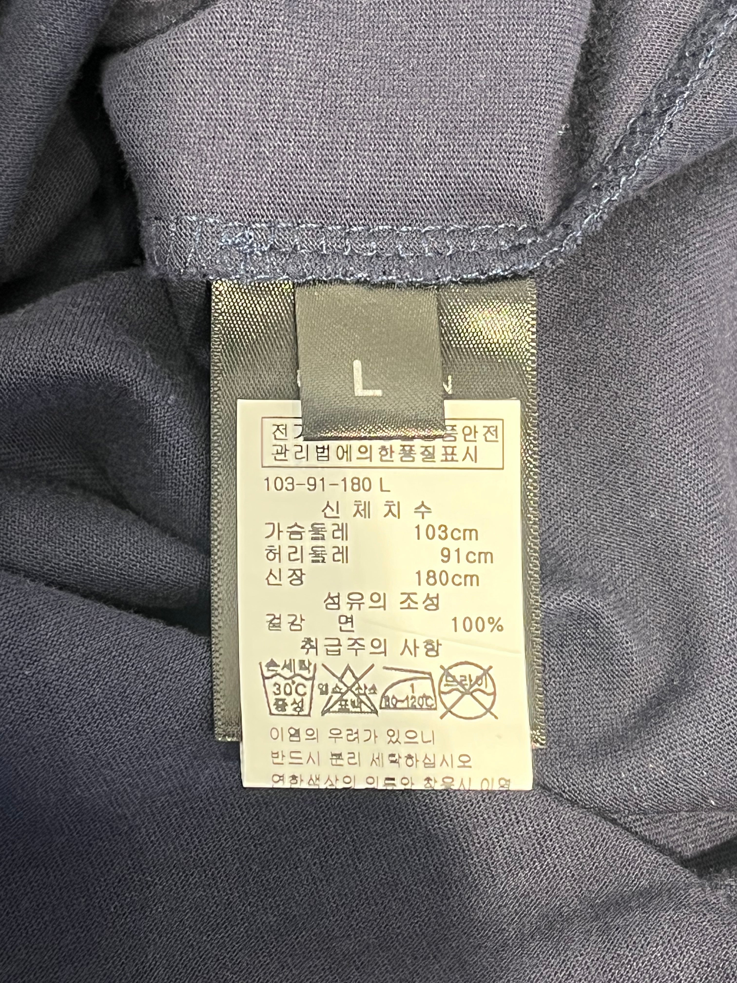 VETEMENTS/T-Shirt/S/Cotton/NVY/THINK WELL ITS LEGAL view 4
