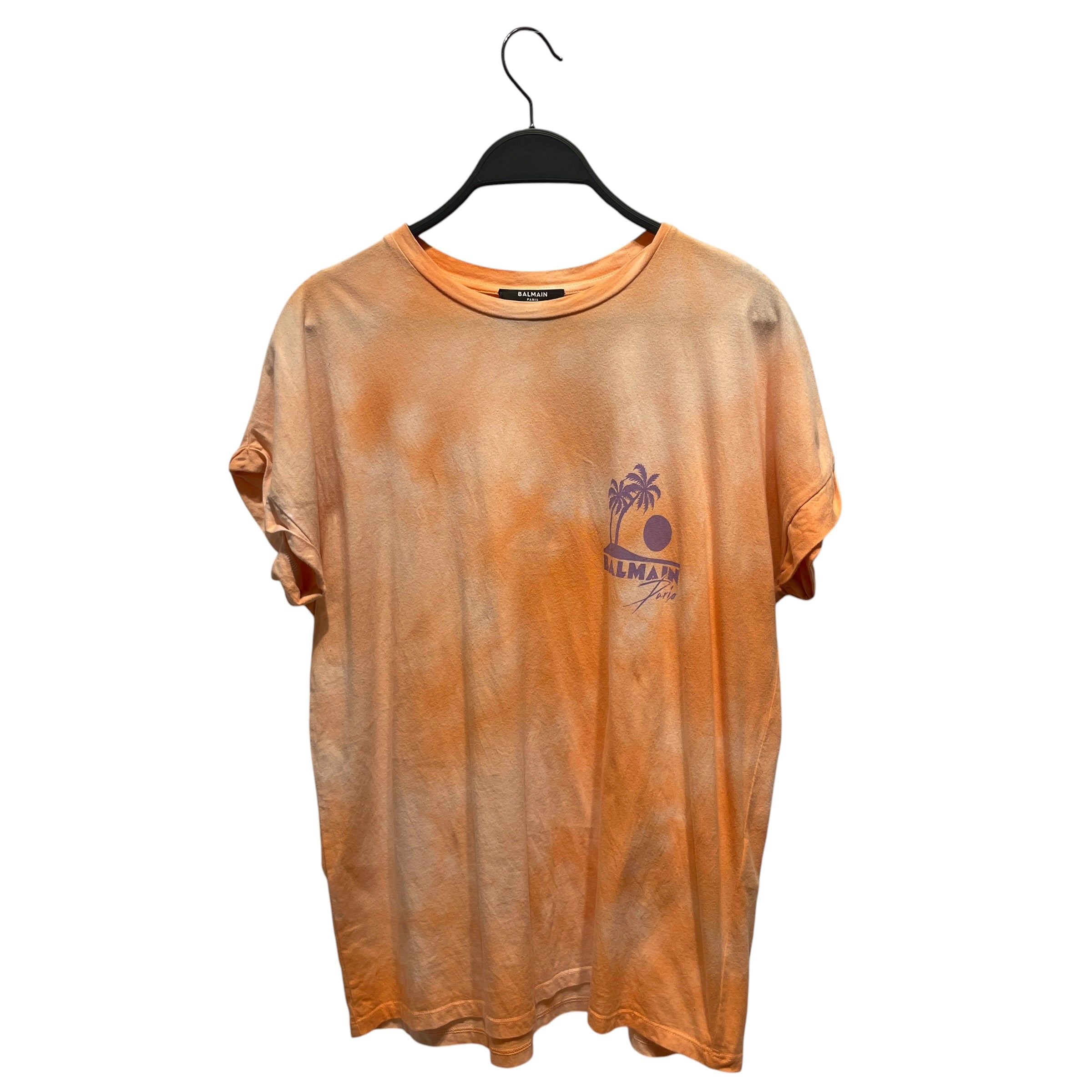 BALMAIN/T-Shirt/XS/Cotton/ORN/tie- dye view 1