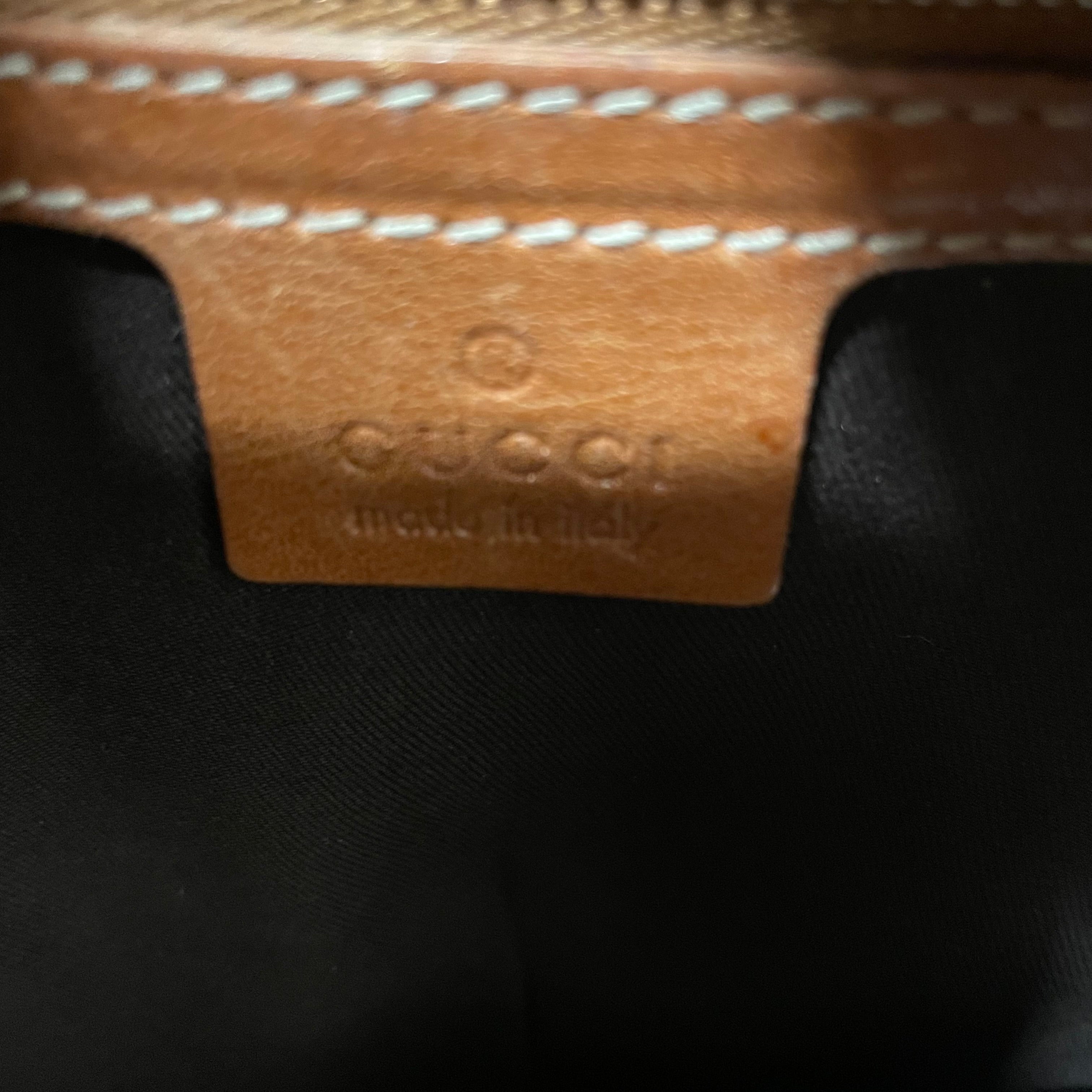 GUCCI/Hand Bag/Leather/BEG/Reins Web Hobo view 3