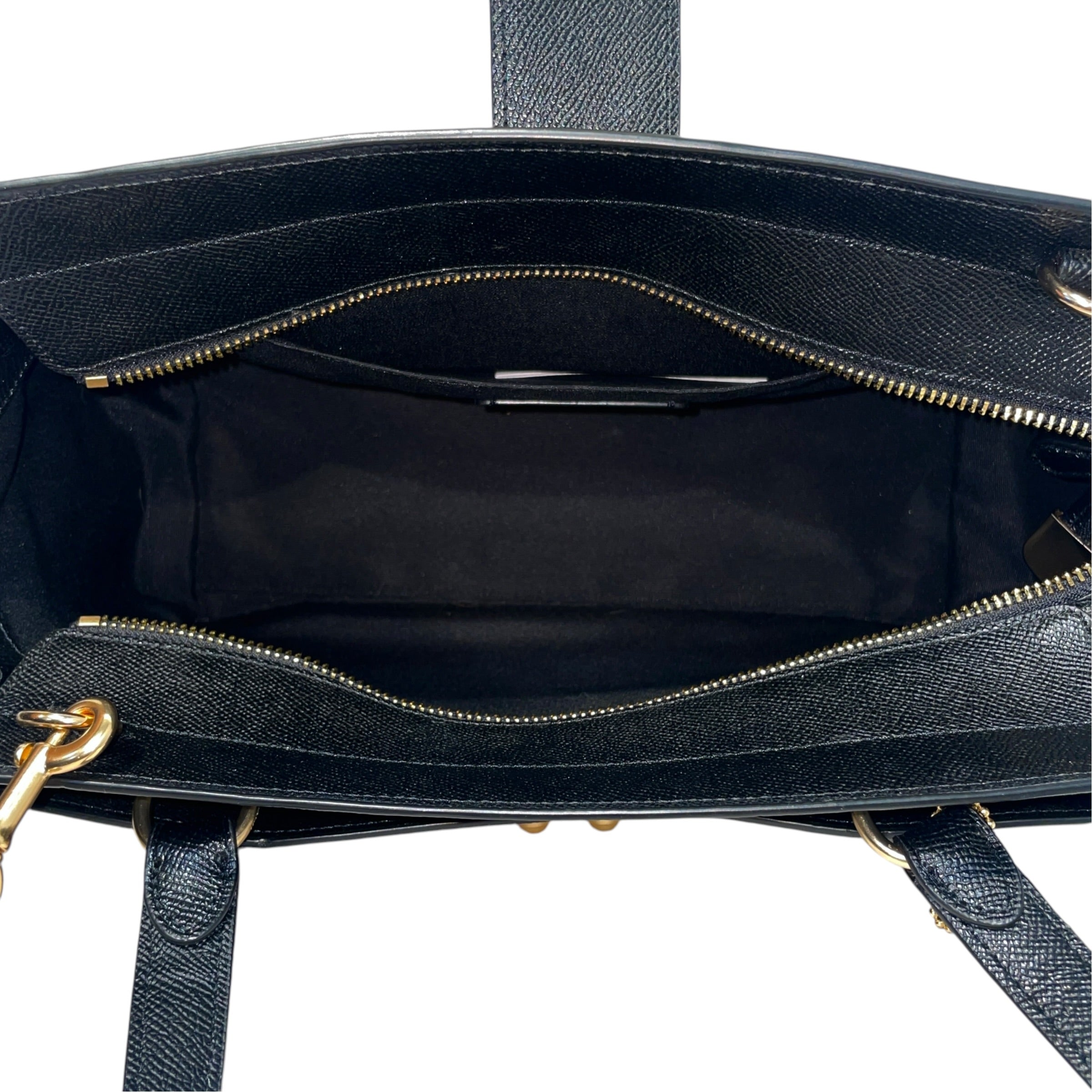 COACH/Hand Bag/Leather/BLK/Avery Carryall view 4
