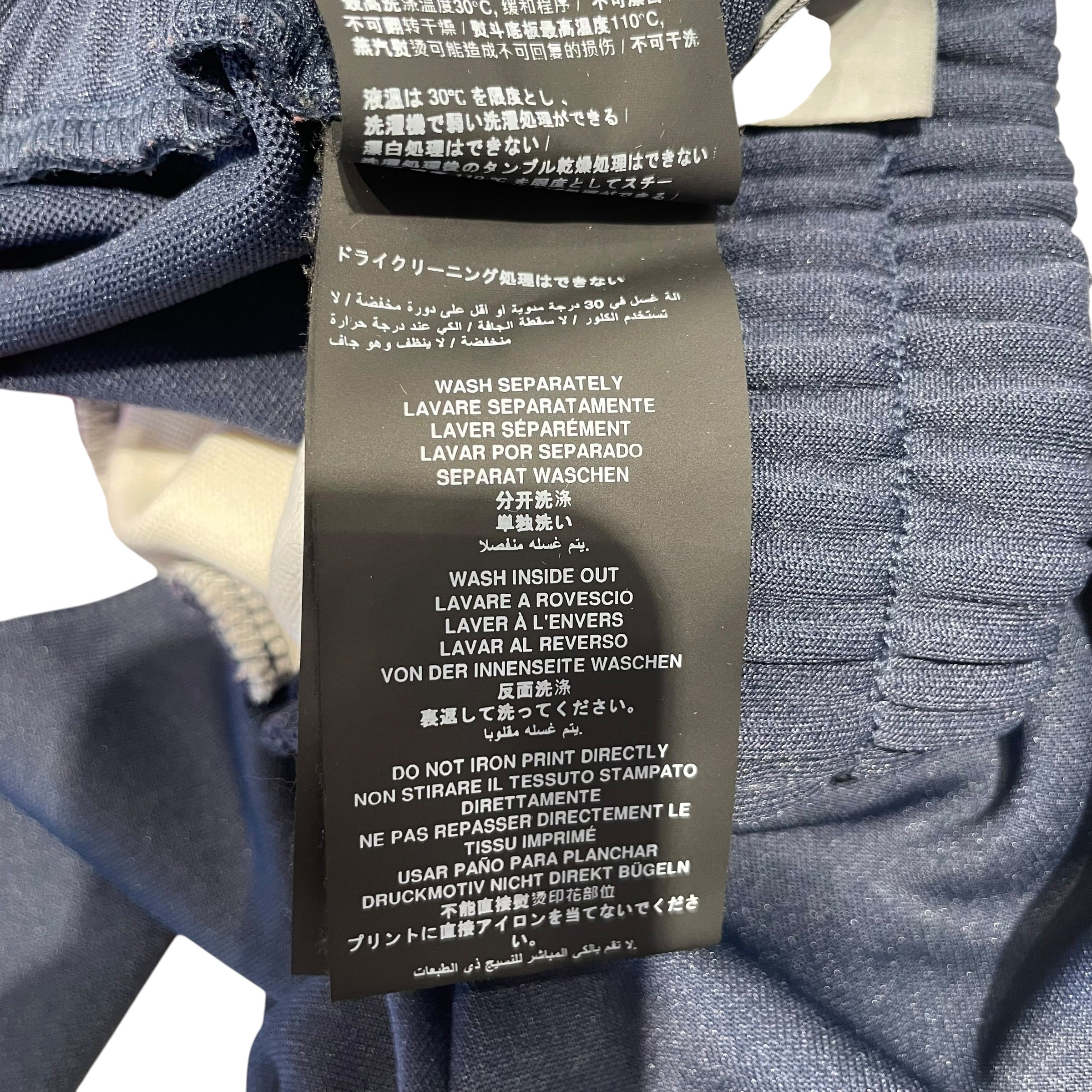 Palm Angels/Pants/L/Polyester/NVY/ view 5