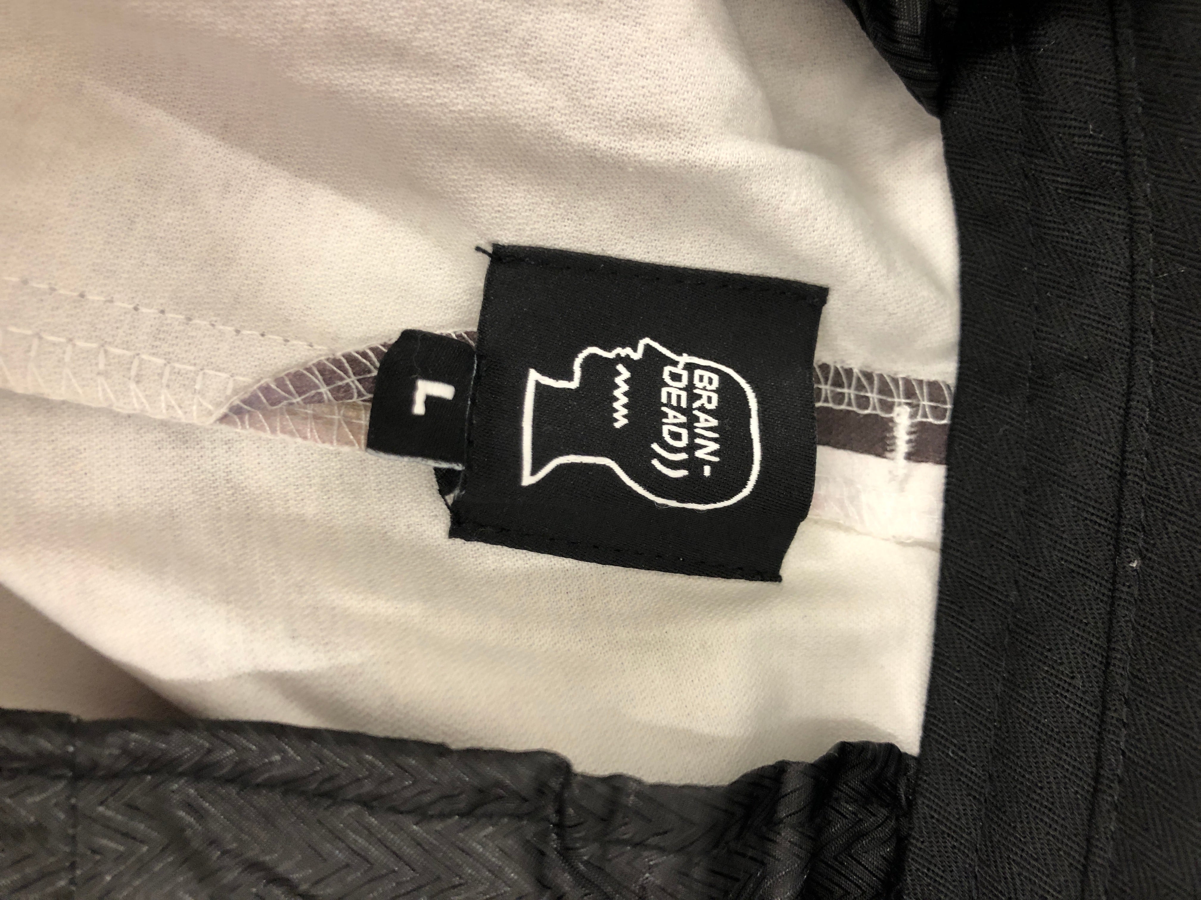 Brain Dead/Straight Pants/L/Polyester/MLT/All Over Print/Horfe pants view 3
