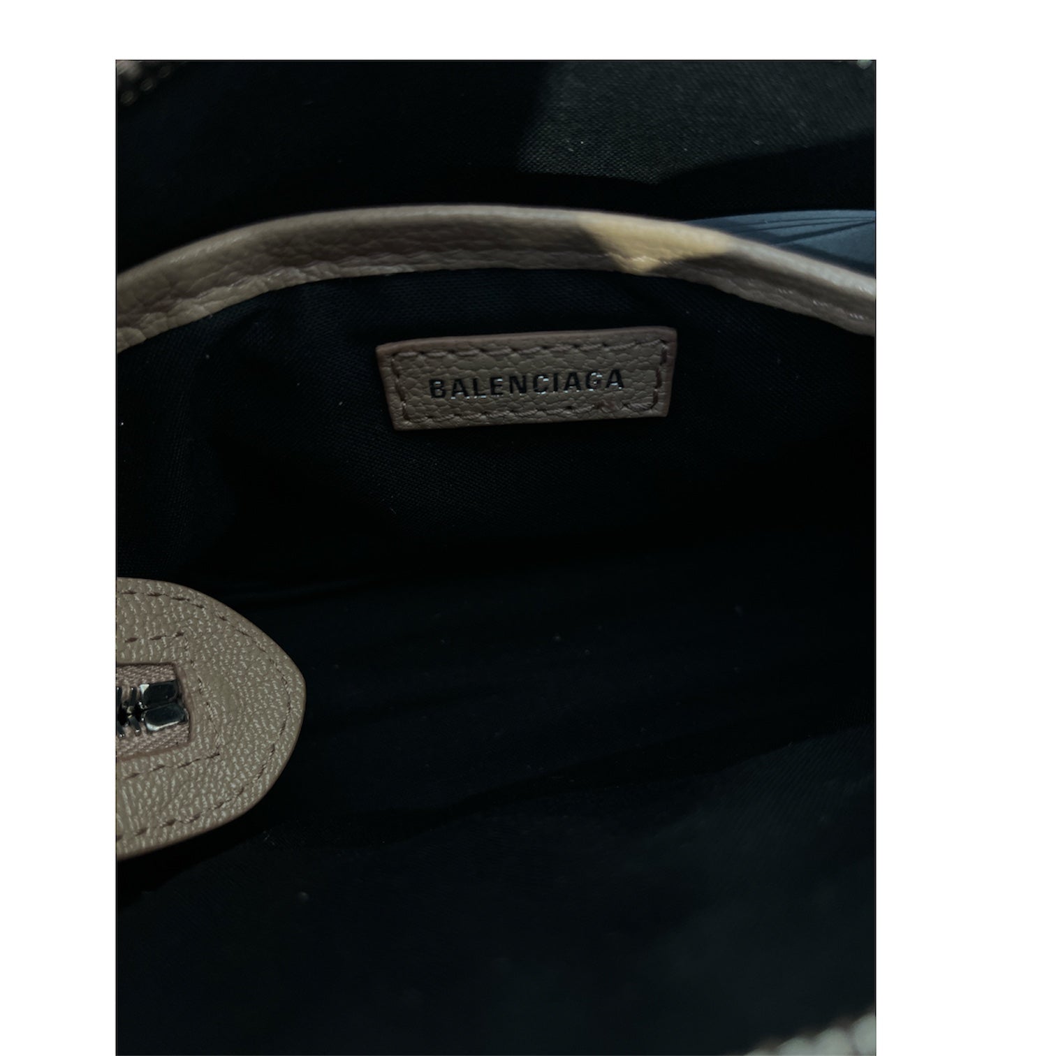 BALENCIAGA/Hand Bag/Leather/BEG/nano city bag view 7
