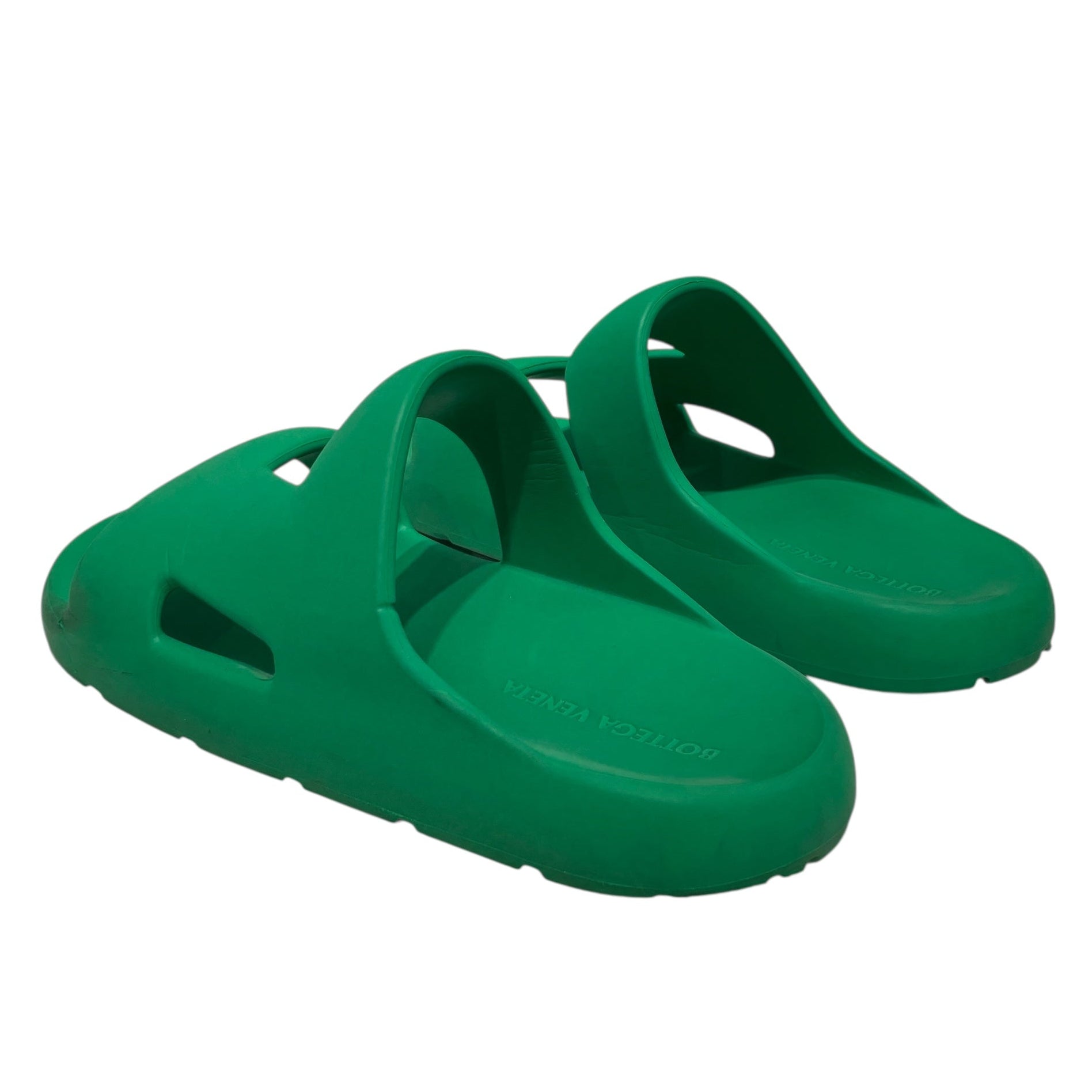 BOTTEGA VENETA/Sandals/EU 43/Cotton/GRN/rubber view 2