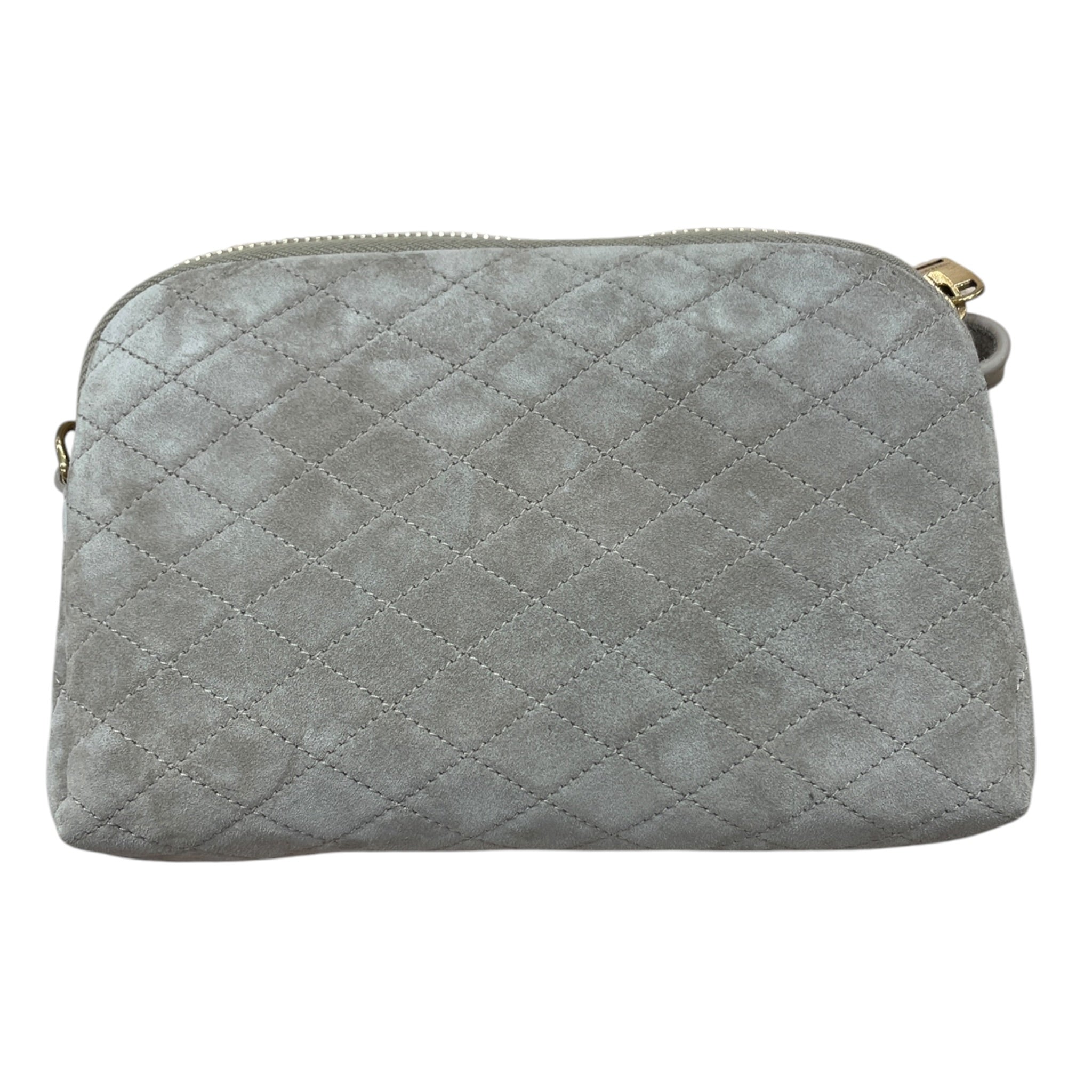 YVES SAINT LAURENT/Cross Body Bag/Suede/CRM/entrupy: VK68B92 view 2