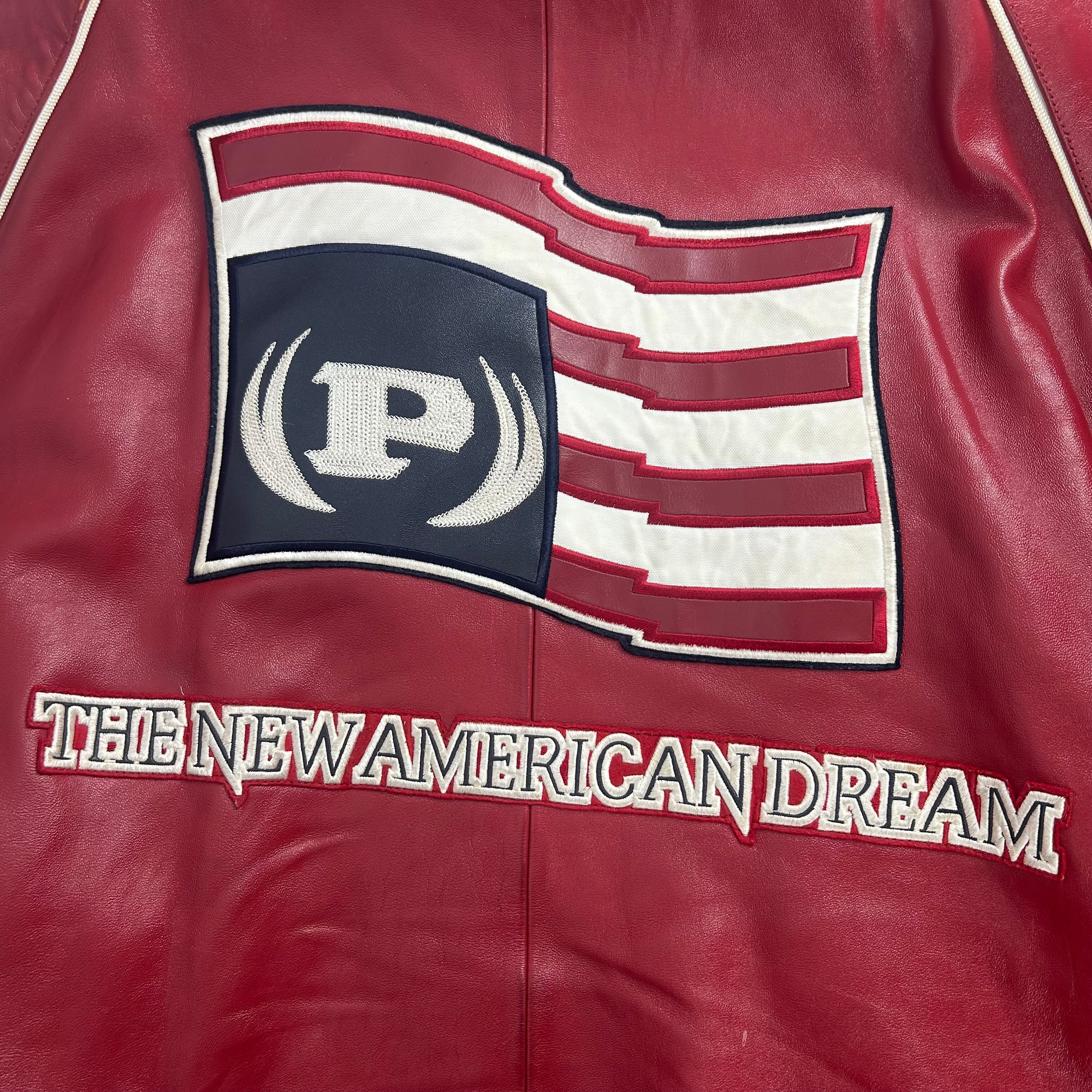 PHAT FARM/Baseball Jkt/XXXXL/Leather/RED/ALL CITY view 6