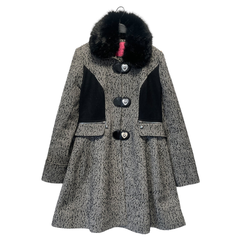 BETSEY JOHNSON/Peacoat/6/Herringbone/Wool/GRY/