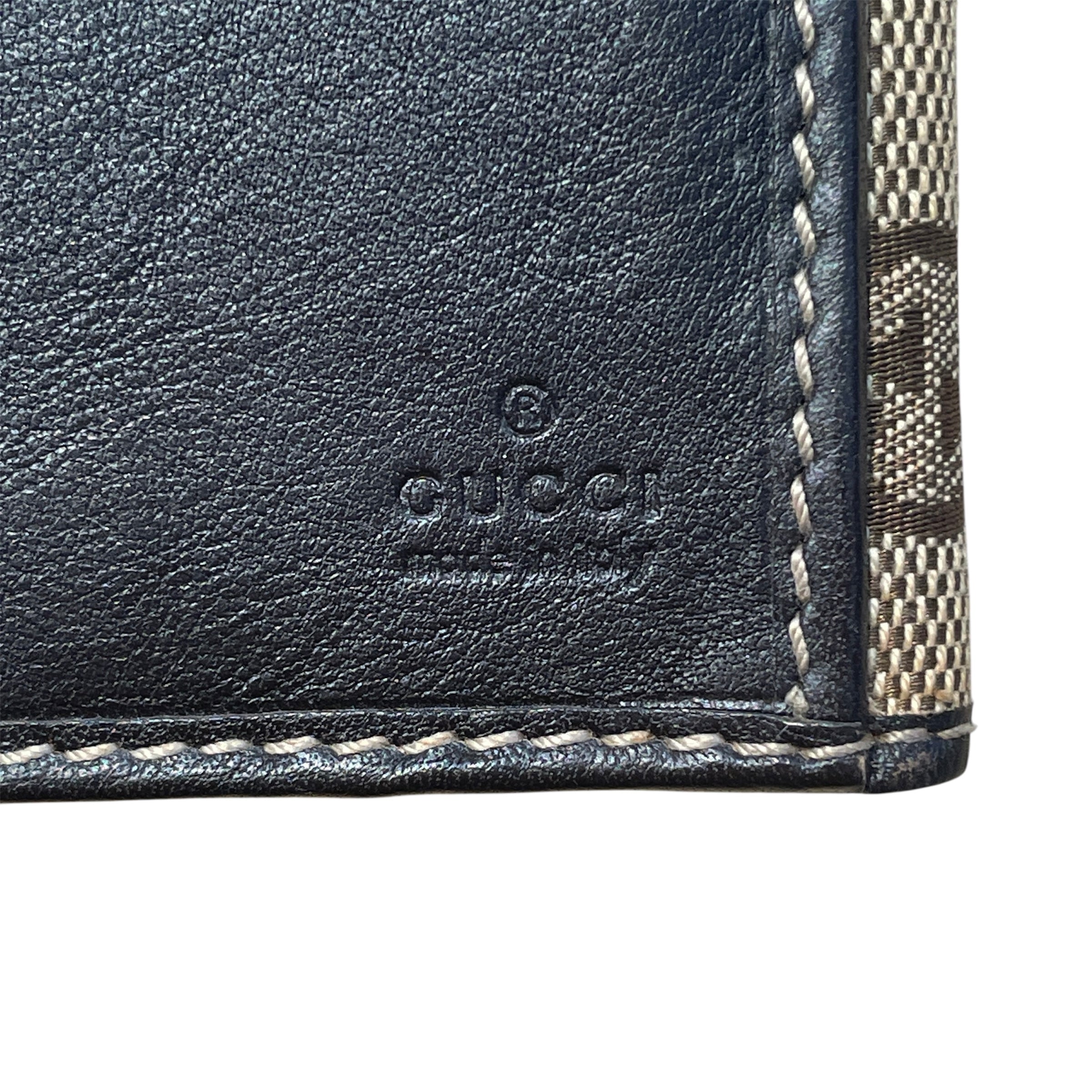 GUCCI/Wallet/Monogram/Cotton/BRW/Continental Monogram Wallet view 6