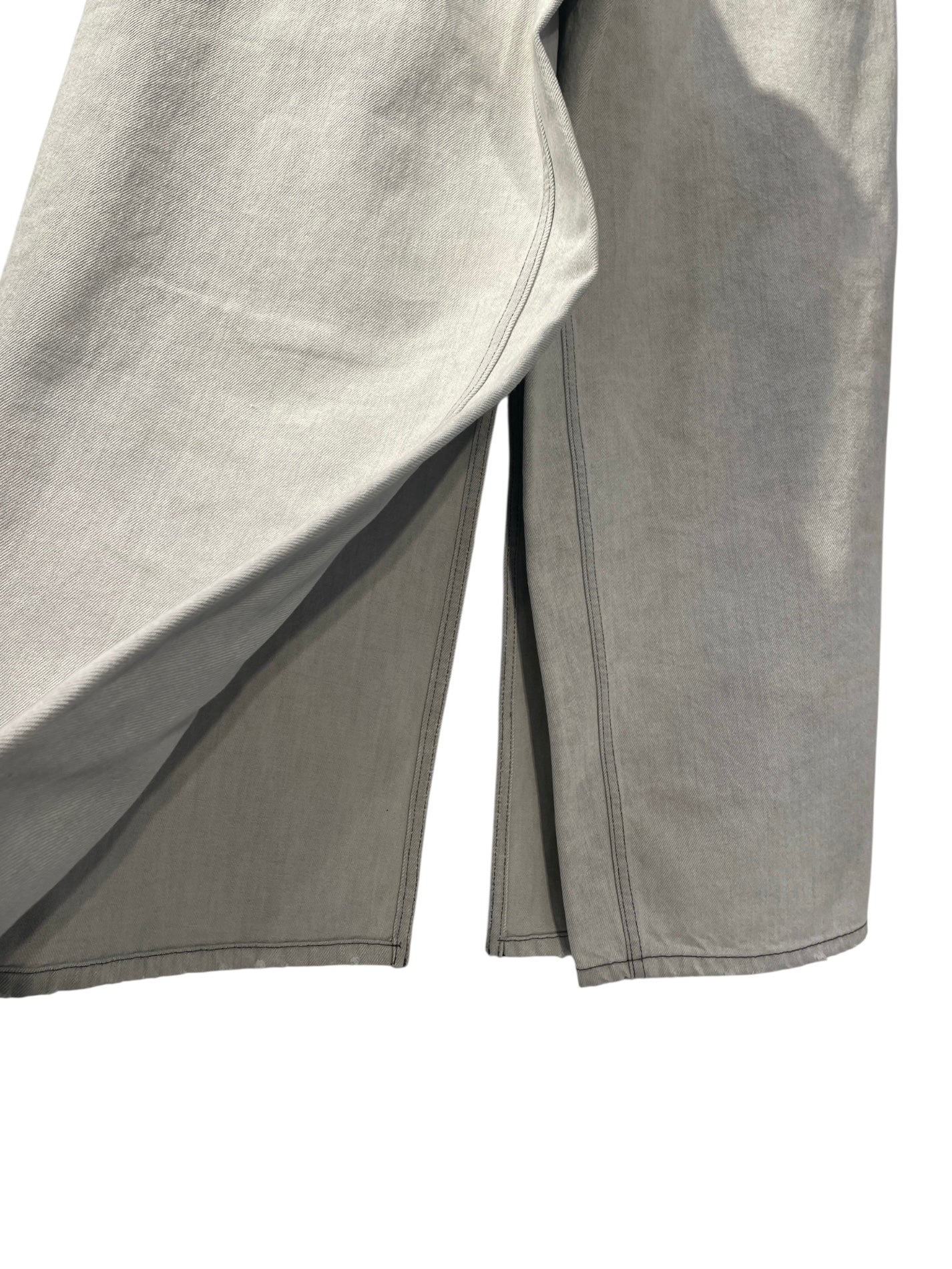 BALENCIAGA/Long Skirt/S/Denim/GRY/JAPAN DENIM BLEACHED UNISEX view 3
