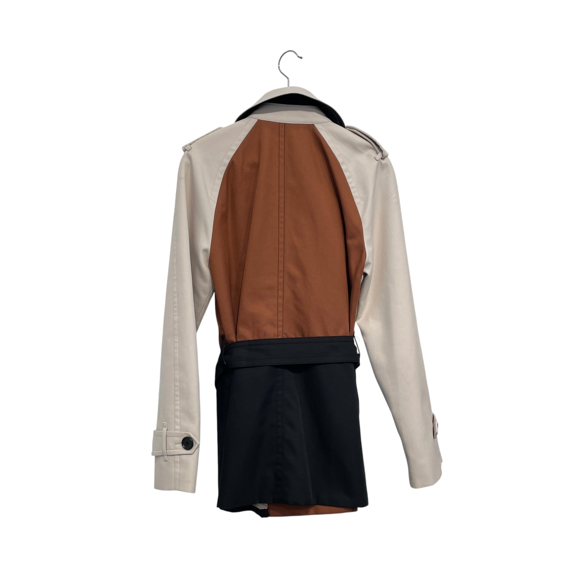 COACH/Trench Coat/S/Cotton/MLT/Double Breasted/Color Block Trench Coat view 2