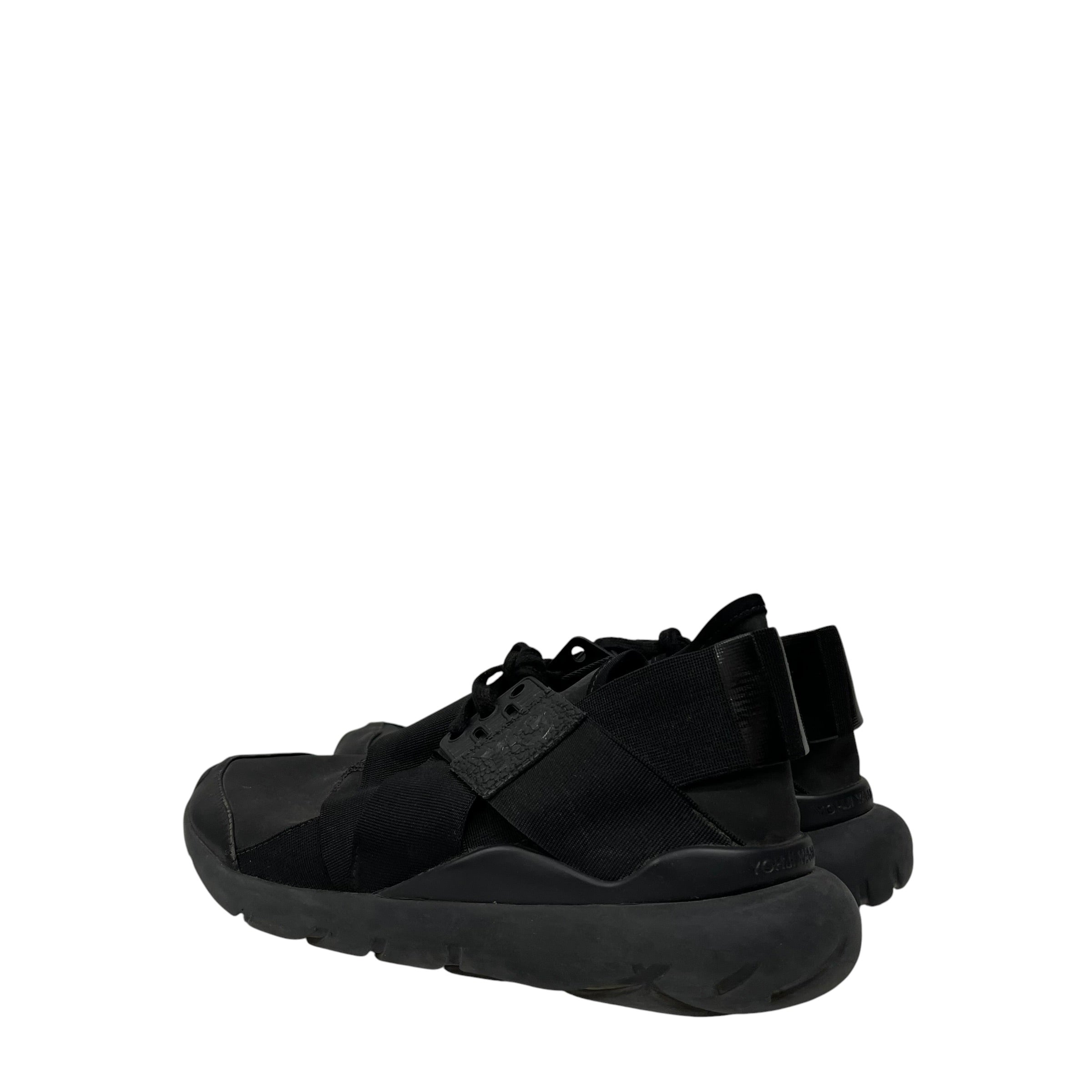 Y-3/Low-Sneakers/US 6.5/Nylon/BLK/BB4694 view 2