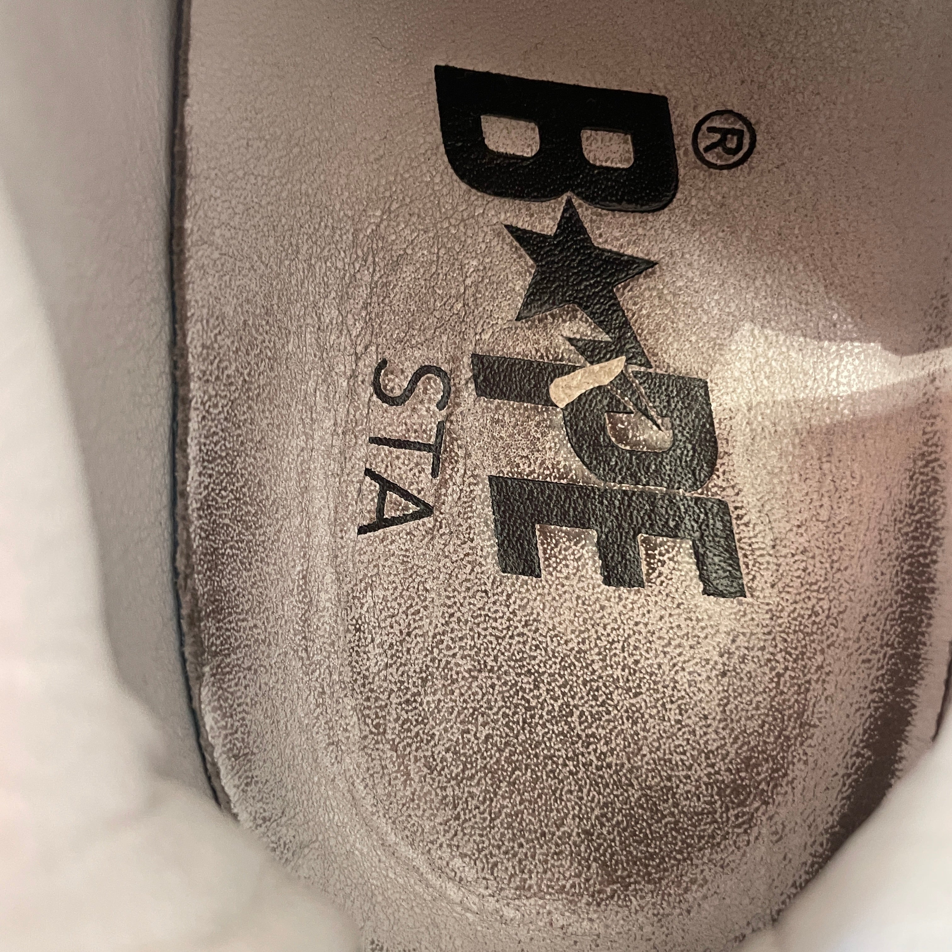BAPE STA!/Low-Sneakers/US 6/Leather/WHT/STA view 3